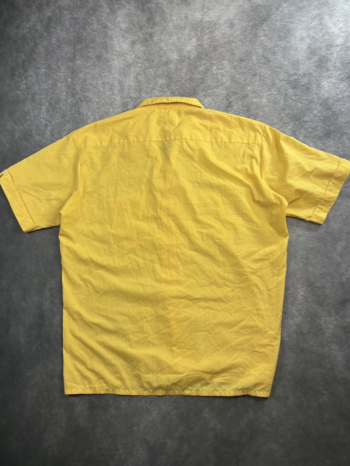 Vintage 1960s Bowling Shirt True Vintage Camp Collar Fleetline Short Size US M / EU 48-50 / 2 - 14 Thumbnail