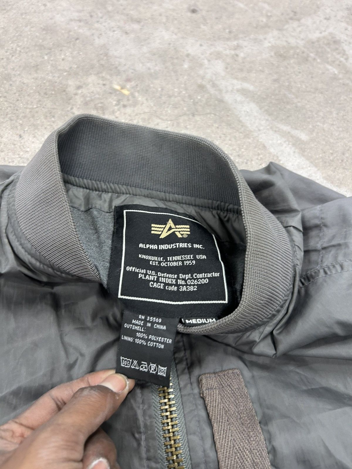 Alpha Industries Vintage Alpha Industries Bomber Jacket Size Size US M / EU 48-50 / 2 - 4 Thumbnail