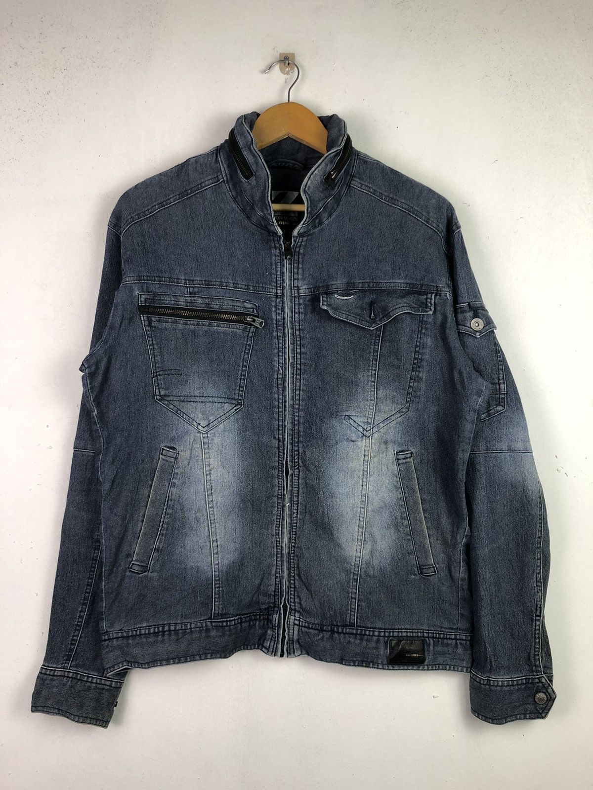 Vintage Z Dragon Denim Jacket