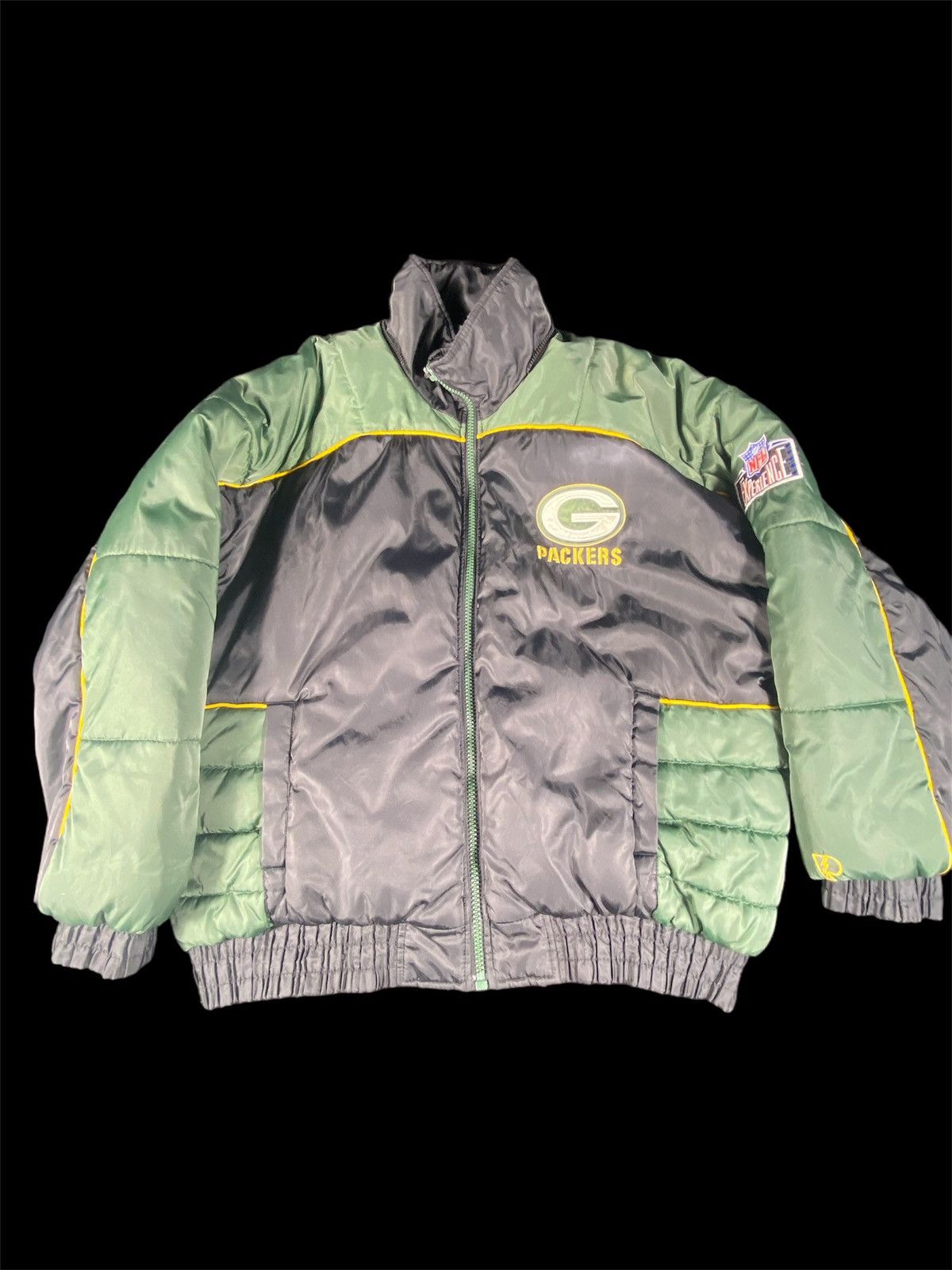 Vintage Pro player Green Bay Packers jacket Size US XXL / EU 58 / 5 - 1 Thumbnail