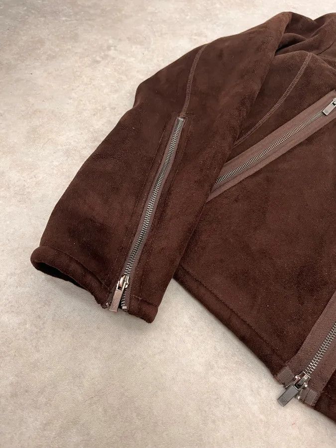 Emporio Armani FW2008 Emporio Armani Faux Shearling Brown Hooded Jacket Size US S / EU 44-46 / 1 - 6 Thumbnail