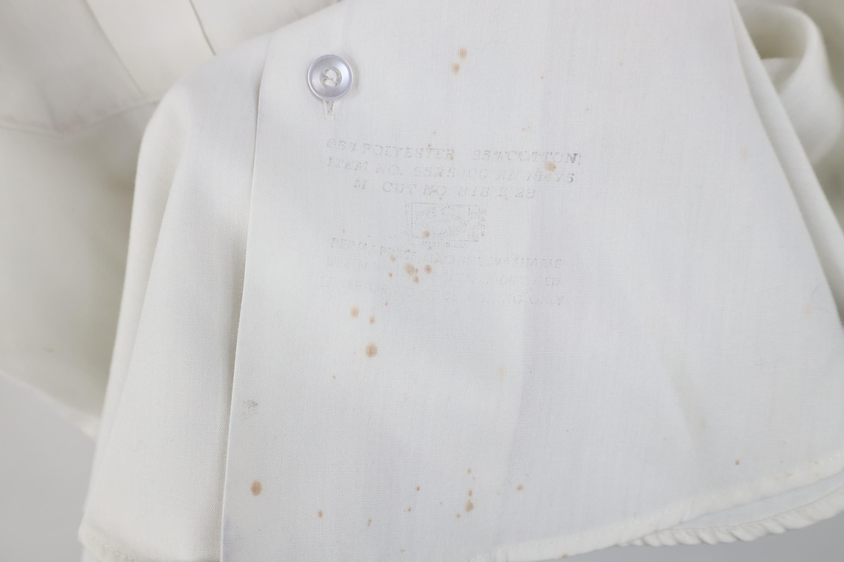 Vintage Vintage 70s Maumee Fire Department Button Shirt White USA Size US M / EU 48-50 / 2 - 9 Thumbnail