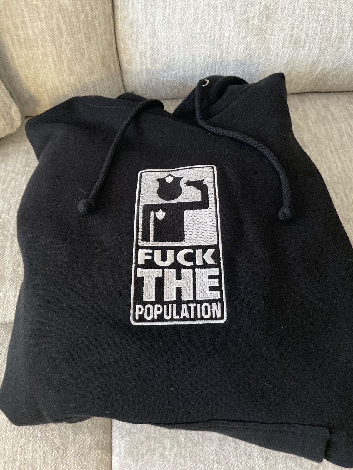 Fuck The Population Sweater Size US L / EU 52-54 / 3 - 3 Thumbnail