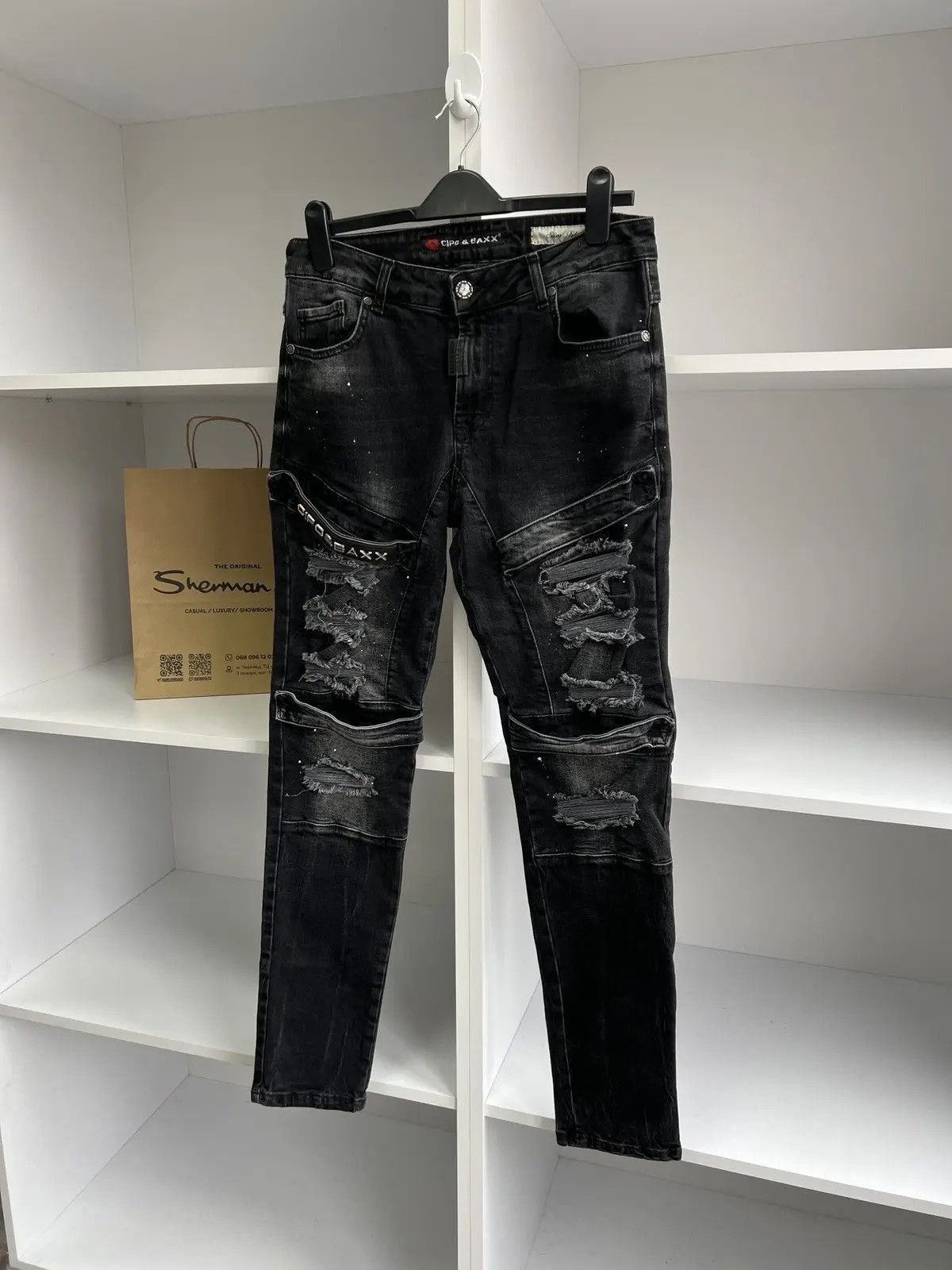 Japanese Brand × Vintage Vintage CipoBaxx Archival Japanese Style Pants Size US 32 / EU 48 - 3 Thumbnail
