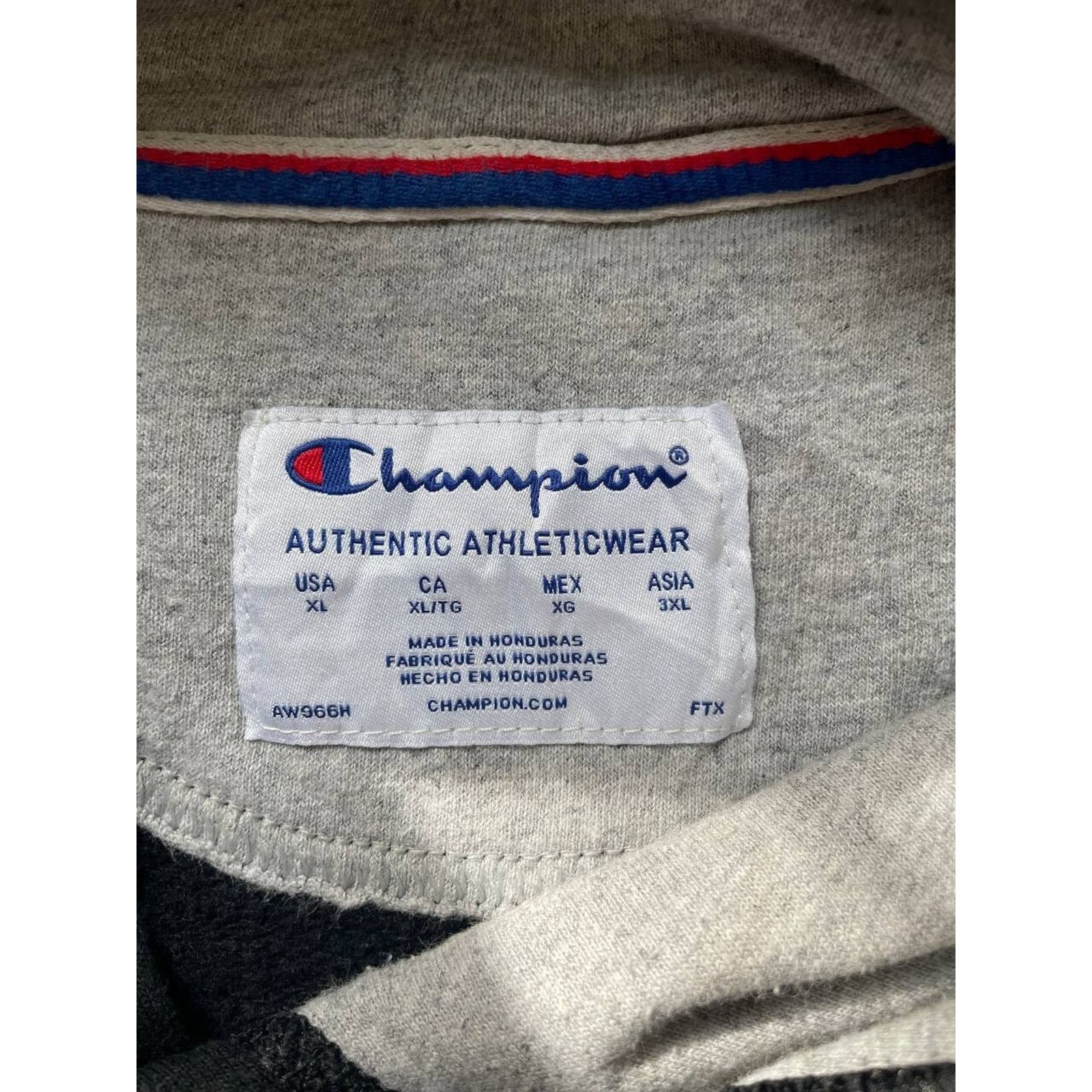 Champion × Vintage Vintage Champion Black Hoodie XL Pullover Sweatshirt USA Size US XL / EU 56 / 4 - 7 Thumbnail