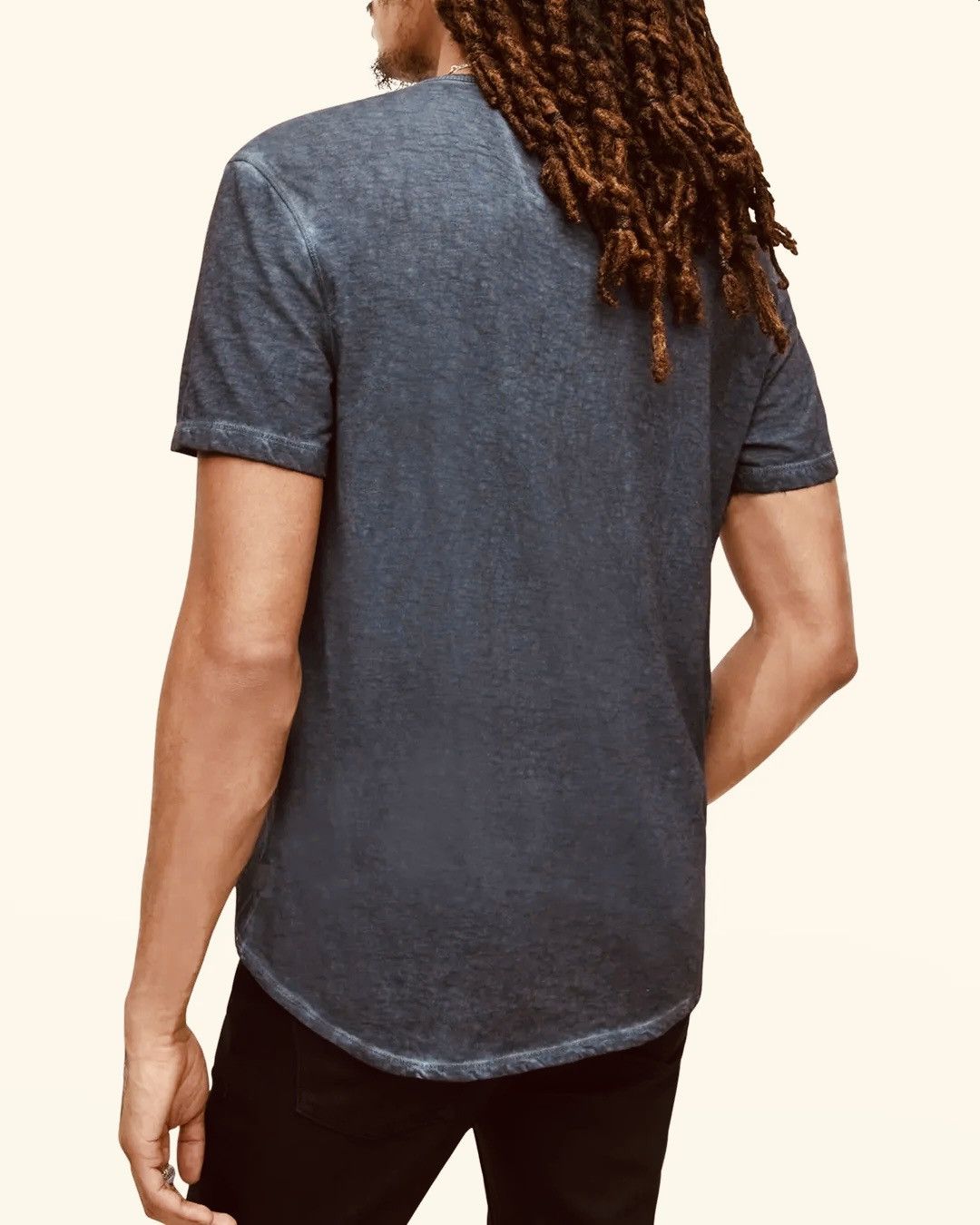 Valentino Burnout Henley Tee small Size US S / EU 44-46 / 1 - 2 Thumbnail
