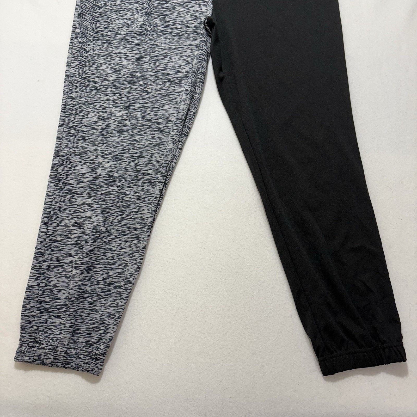 Other Shosho 1X Spliced Jogger Sweatpants Tapered Gray Black Pants Size 42" / US 20 - 3 Thumbnail