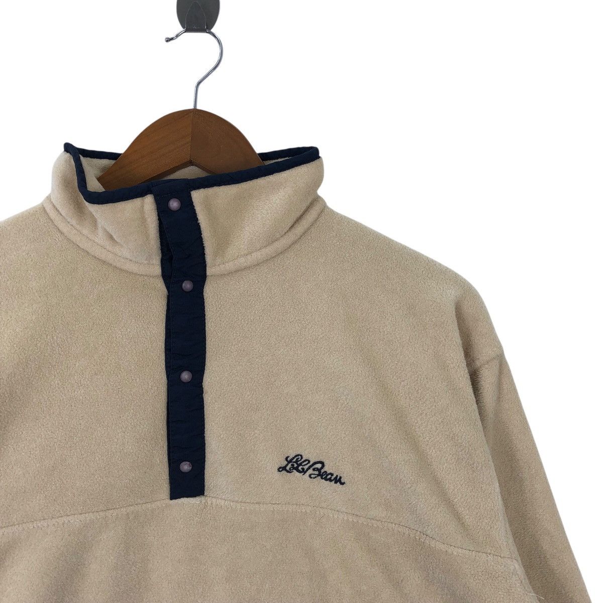 L.L. Bean Vintage LL BEAN FREEPORT Maine Made in Usa Half Button Size US XL / EU 56 / 4 - 3 Thumbnail