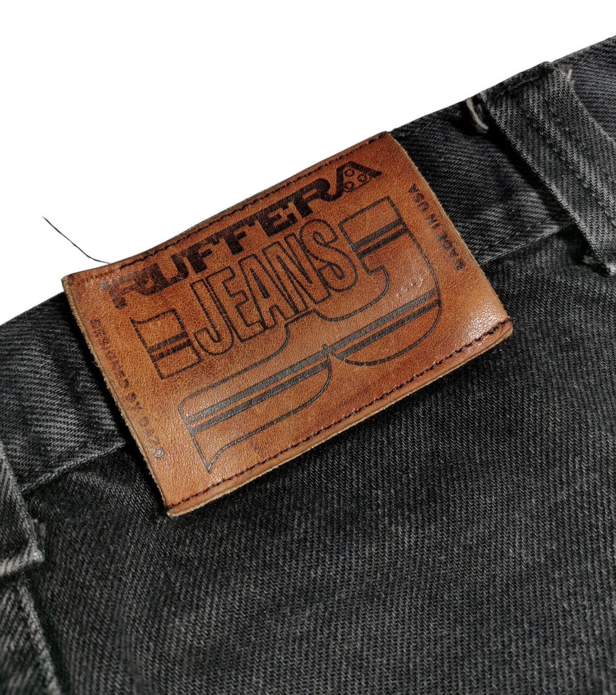 Ruff Ryders Vintage Ruffera Baggy Distressed Jeans , Style JNCO Size US 34 / EU 50 - 13 Thumbnail