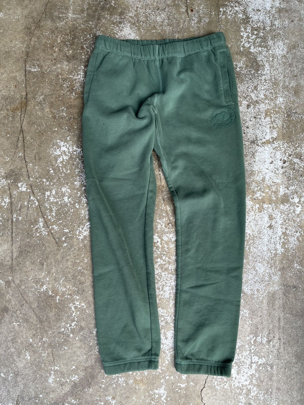 Roots Roots Athletics Green Sweatpants Size US 32 / EU 48 - 2 Thumbnail