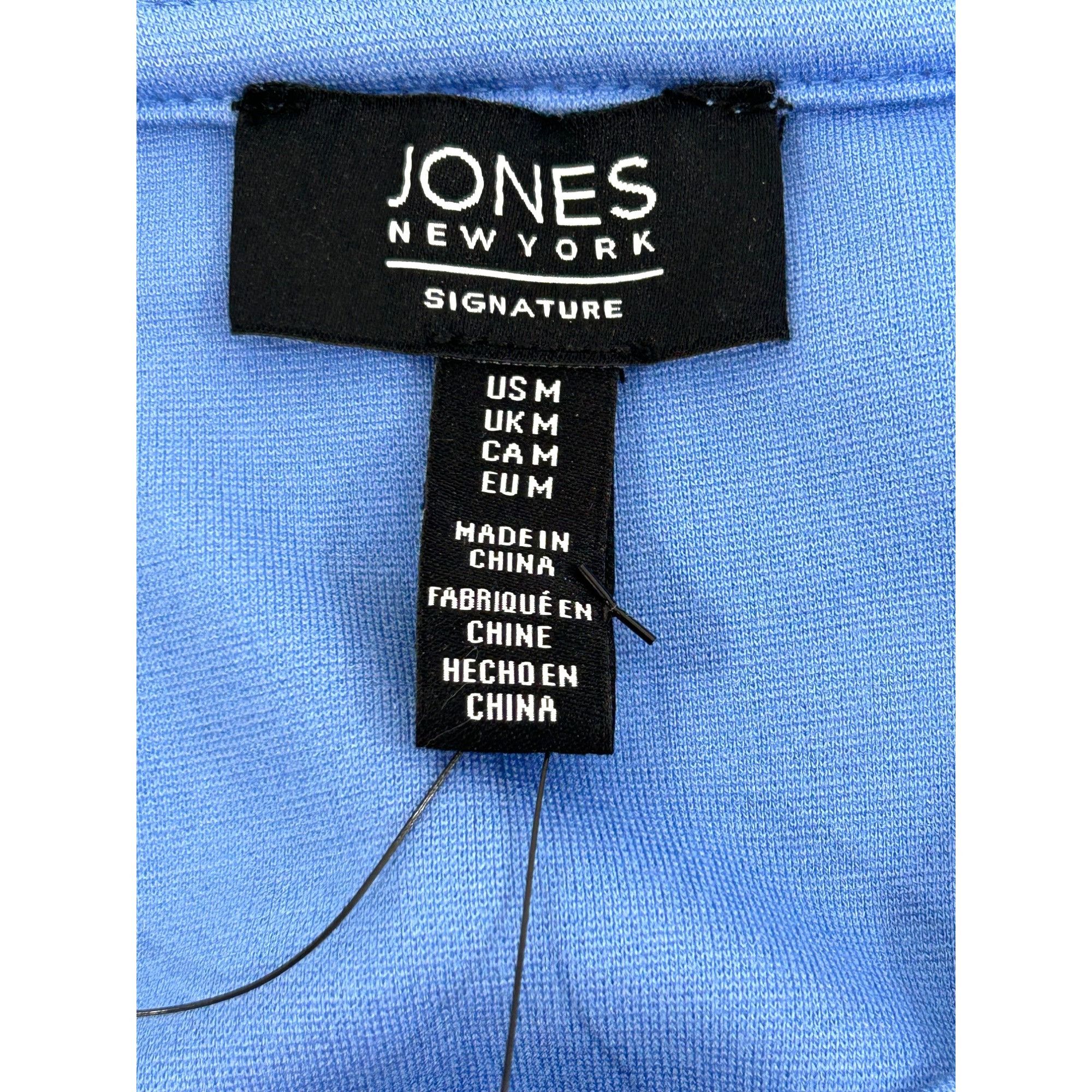 Jones New York Jones New York Signature Top Women’s M Blue Sleeveless Crewn Size M / US 6-8 / IT 42-44 - 4 Thumbnail