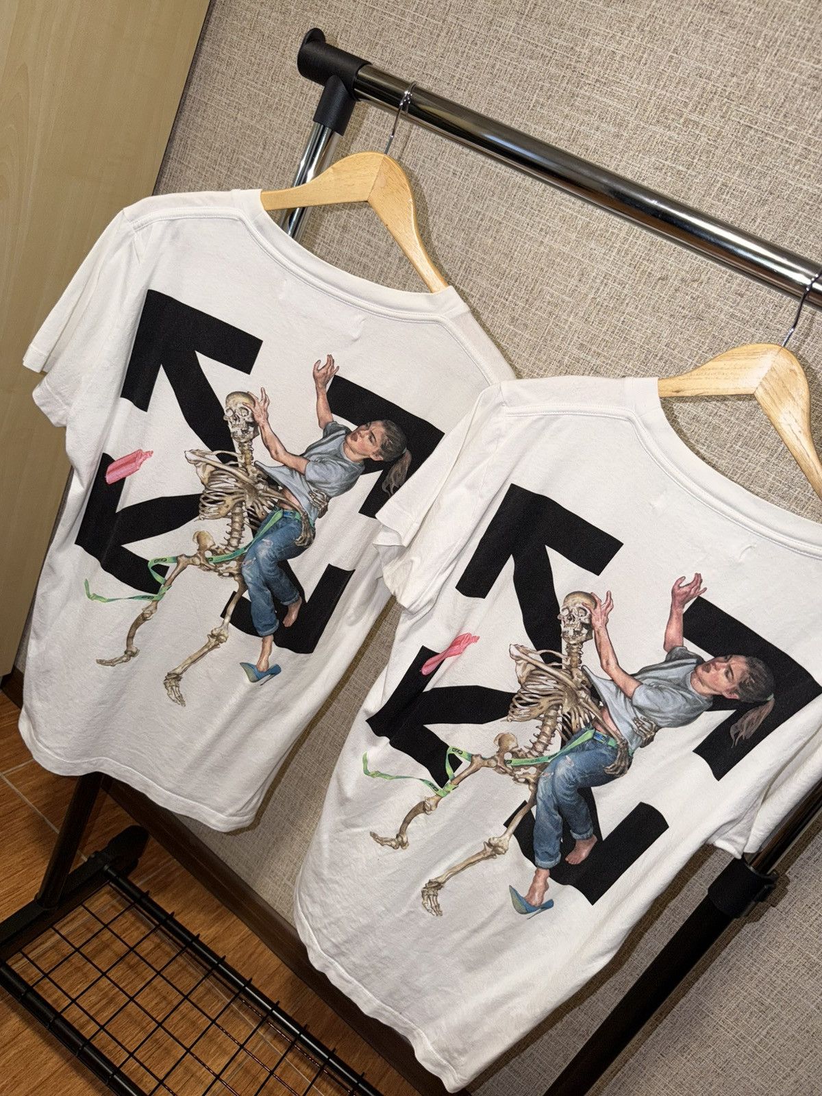 Off-White OFF-WHITE PASCAL PAINTED ARROWS WHITE T-SHIRT Size US M / EU 48-50 / 2 - 3 Thumbnail