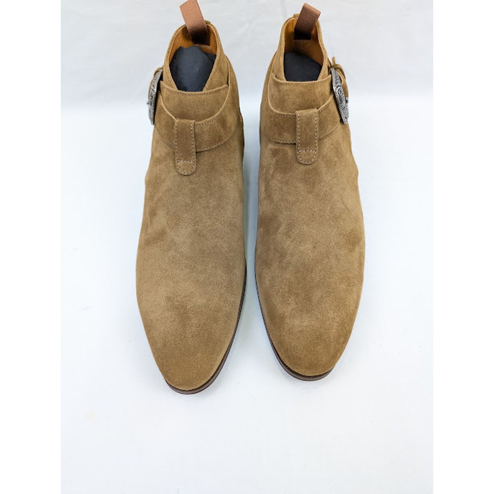 Saint Laurent Paris o1rshd1 Q:2 / 20 CR Buckle Boots in Brown Size US 10 / EU 43 - 13 Thumbnail