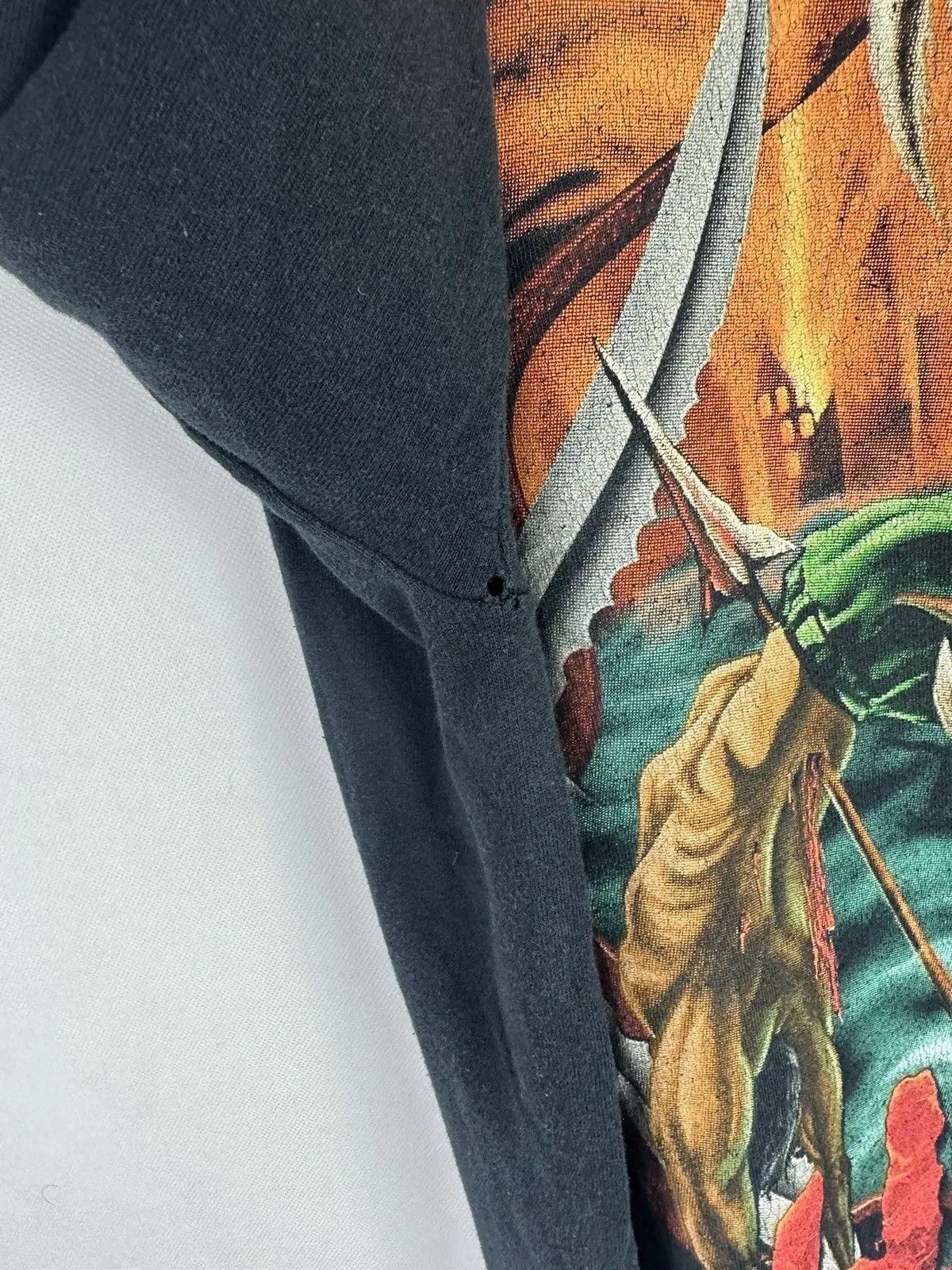 Band Tees × Slayer × Vintage Slayer No Blood No Glory Vintage 90s L/s Tee Size US XL / EU 56 / 4 - 10 Thumbnail