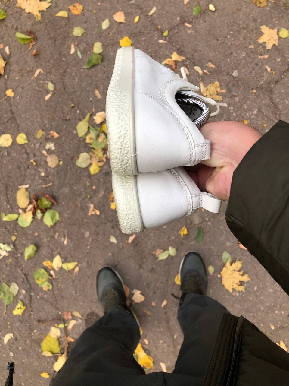 Ecco VERY RARE ECCO DANISH DESIGN LEATHER SNEAKERS DESIGNER DELUX Size US 8 / EU 41 - 6 Thumbnail