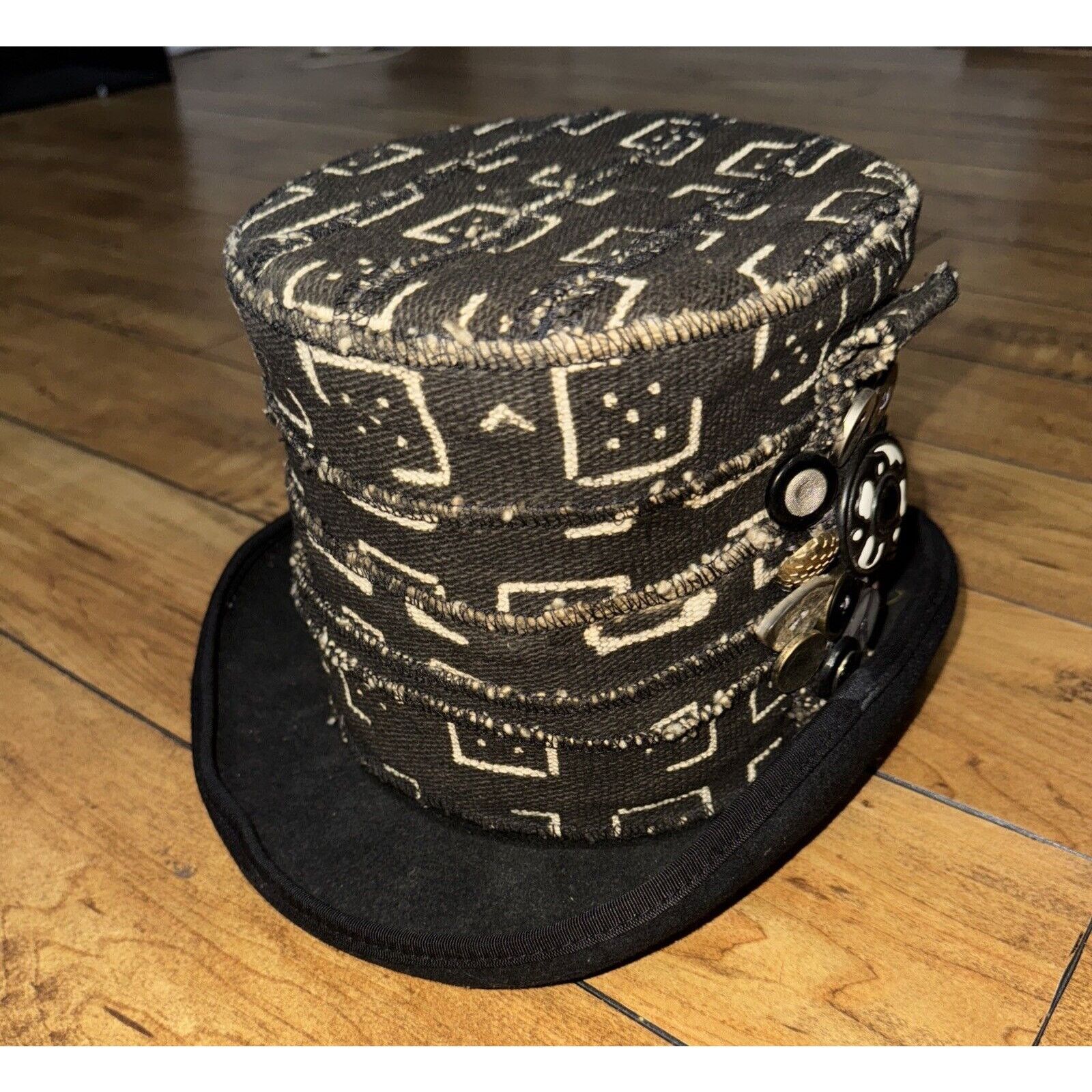 Other Vintage Gothic Style Top Hat S/M Black Steampunk Size ONE SIZE - 1 Thumbnail