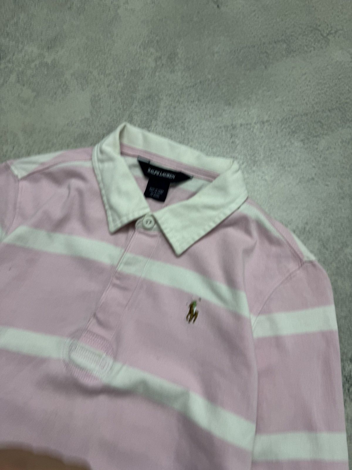 Polo Ralph Lauren Vintage Vintage Polo Ralph Lauren Rugby long sleeve Size S / US 4 / IT 40 - 8 Thumbnail