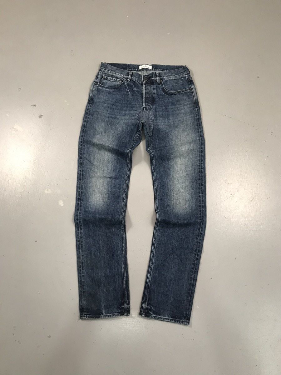 Stone Island × Vintage Vintage super rare stone island straight fit denim Size US 32 / EU 48 - 1 Thumbnail