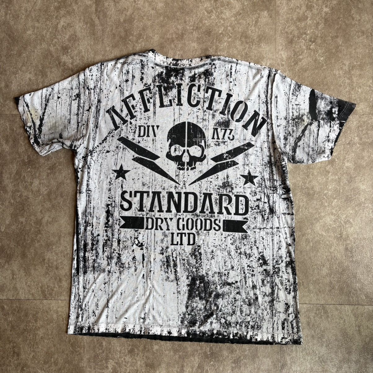 Affliction Vintage Y2K Double Sided Affliction T Shirt Size US XL / EU 56 / 4 - 4 Thumbnail