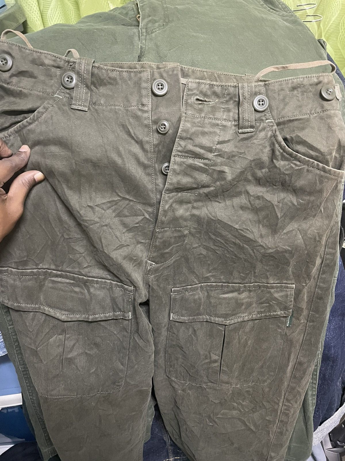 Nigel Cabourn Nigel Cabourn Cargo Pants Army Reissue Size US 33 - 7 Thumbnail