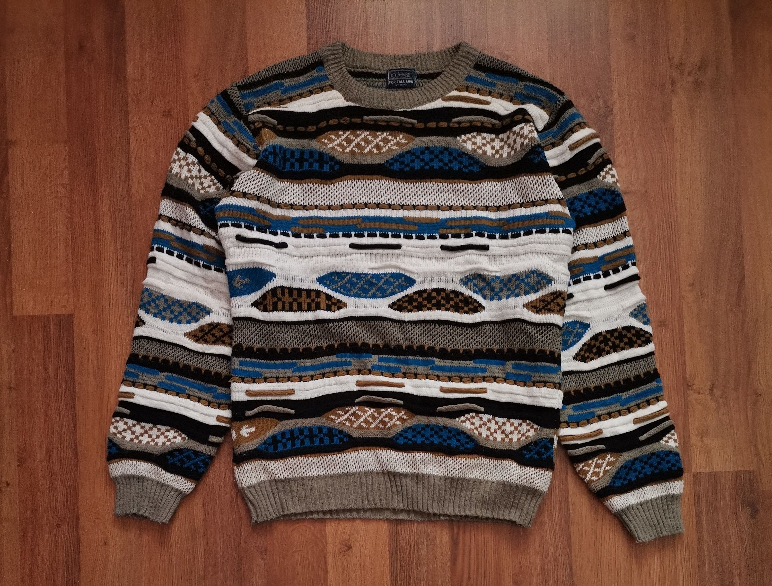 Vintage Vintage Boulevard '80s Sweater Size US XL / EU 56 / 4 - 1 Thumbnail