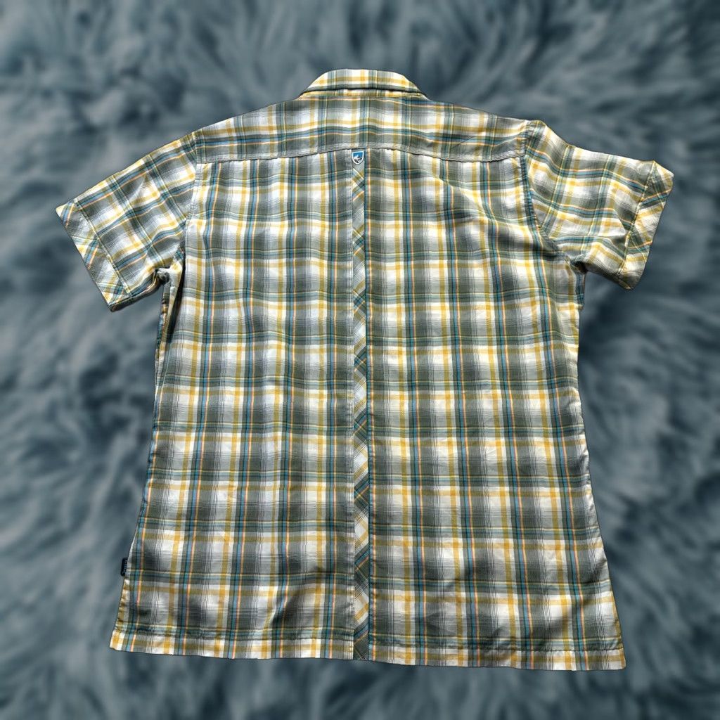Vintage Kuhl Shirt Mens Large Yellow Western Pearl Snap Outdoors Hiking Shirt Size US L / EU 52-54 / 3 - 1 Thumbnail
