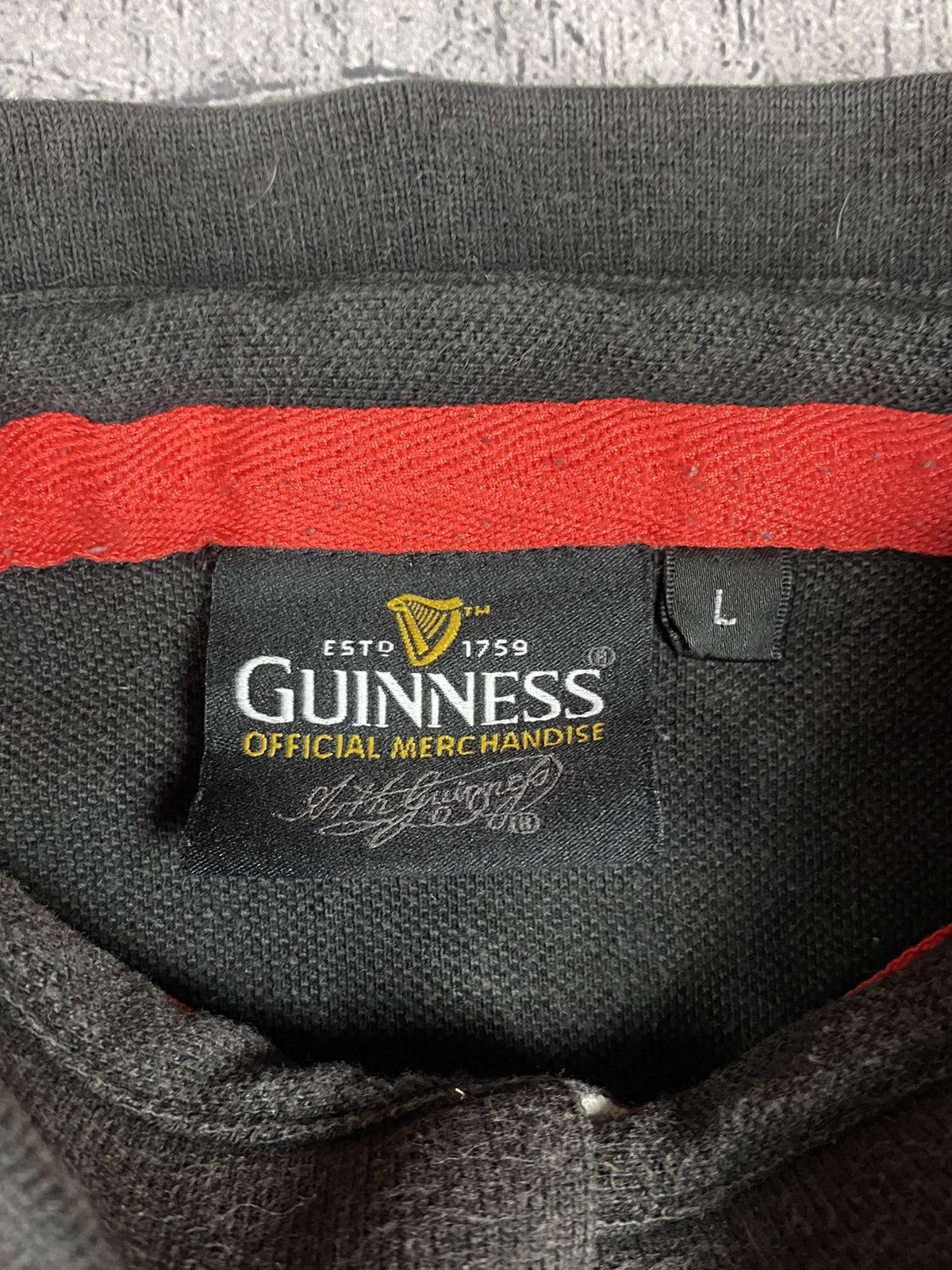 Cotton Traders × Vintage Vintage Cotton Guinness Traders Wales Union Rugby Jersey Size US L / EU 52-54 / 3 - 13 Thumbnail