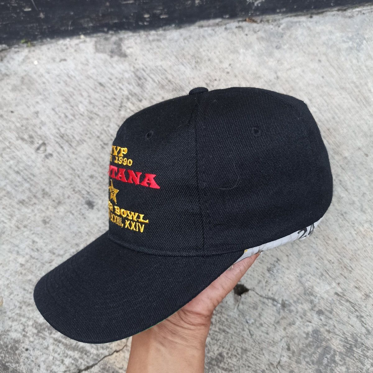 Vintage Vintage 90's LA Gear Joe Montana Snapback Hat Size ONE SIZE - 3 Thumbnail