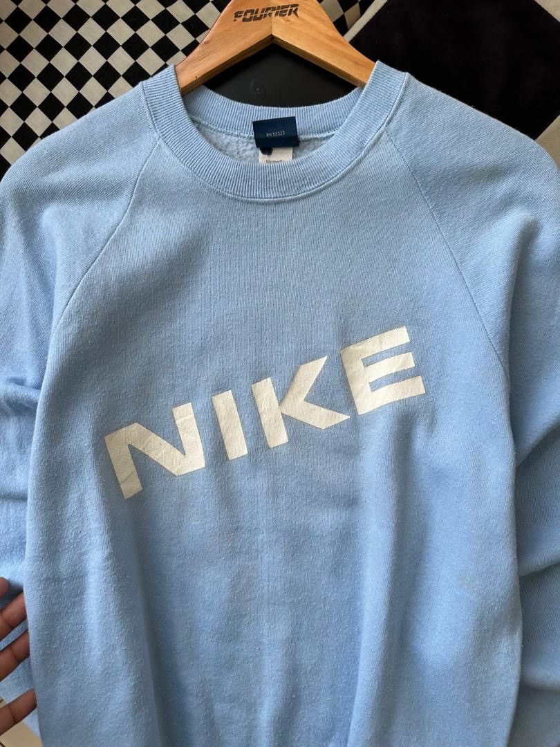 Other × Vintage VINTAGE 80’s NIKE SPELLOUT SWEATSHIRT Size US M / EU 48-50 / 2 - 2 Thumbnail