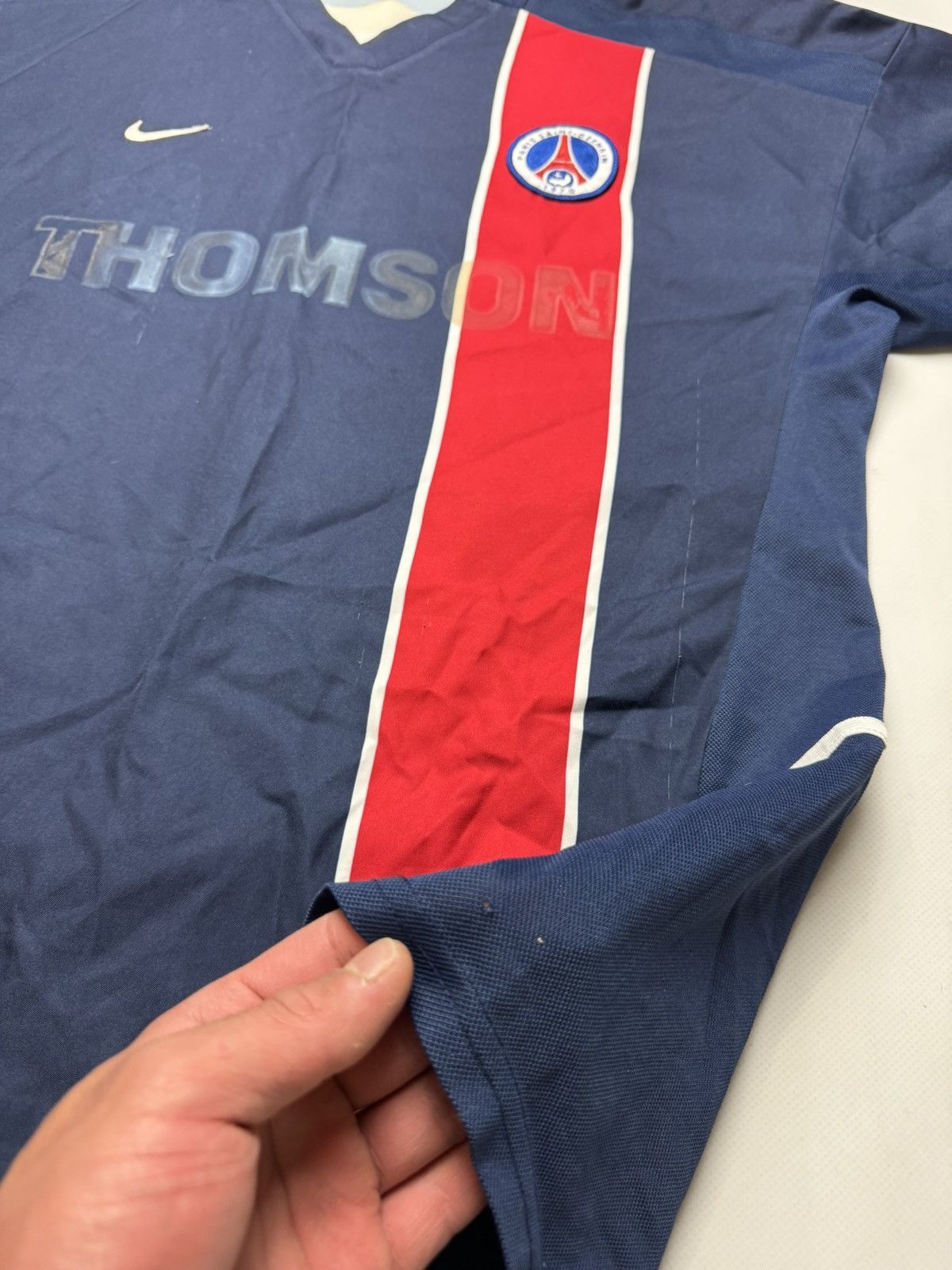 Nike × Vintage Rare vintage Nike PSG 2002 soccer jersey y2k Size US L / EU 52-54 / 3 - 9 Thumbnail
