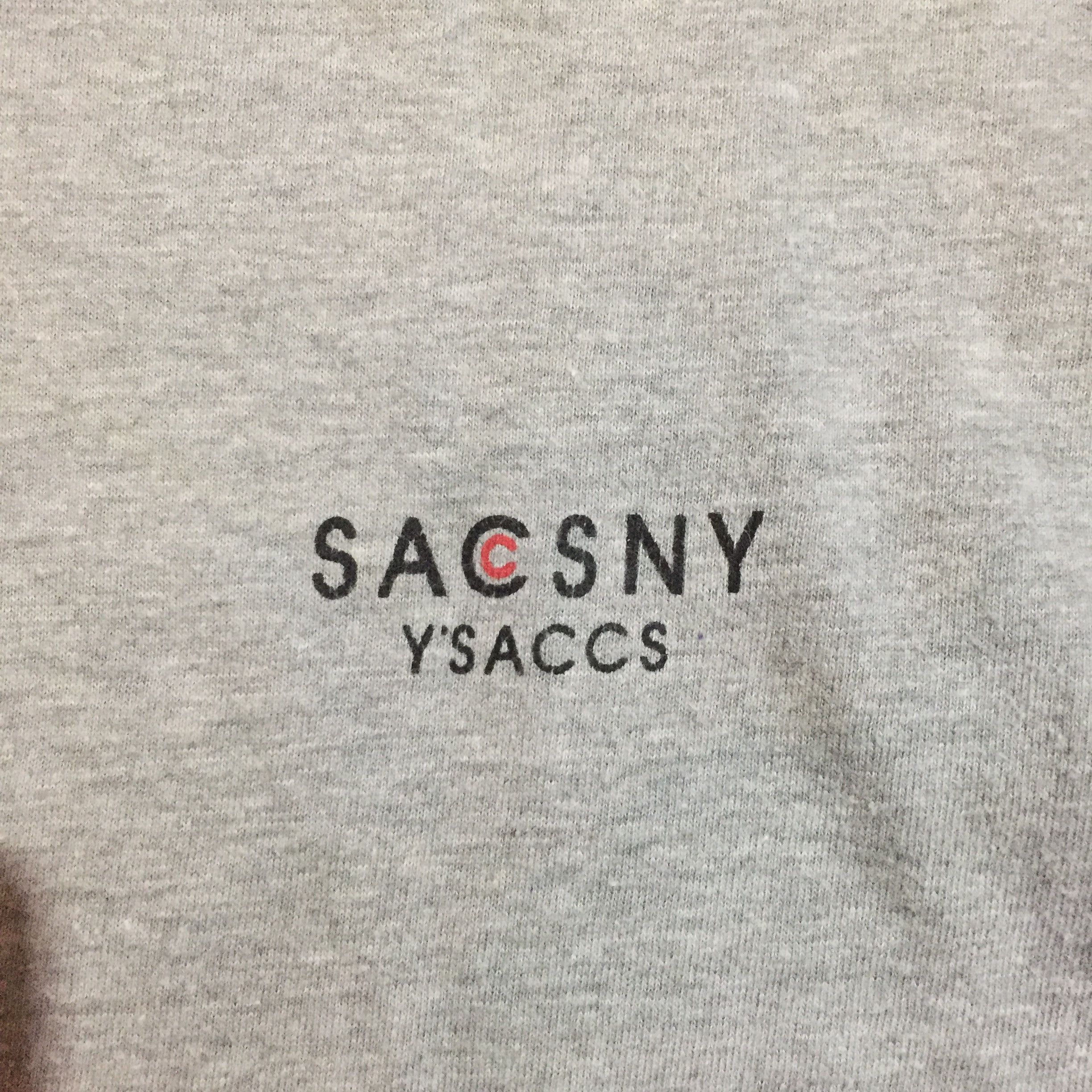 Yohji Yamamoto Yohji Yamamoto Y's Sacsny Ysaccs Tees Size US L / EU 52-54 / 3 - 3 Thumbnail