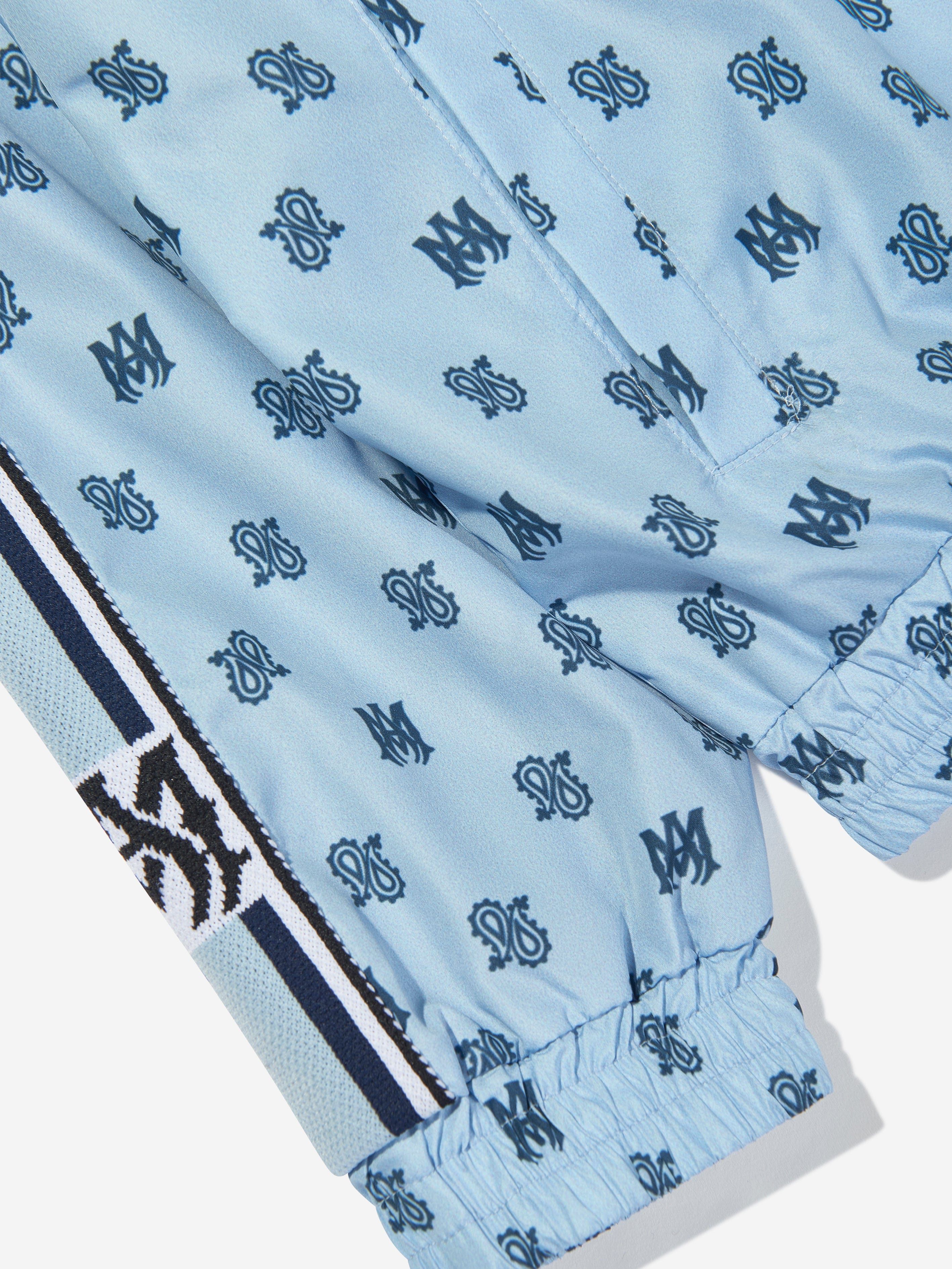 Amiri o1orln1025 KIDS Size: 2 / MA Paisley Windbreaker Jacket Blue Size US XXS / EU 40 - 3 Thumbnail