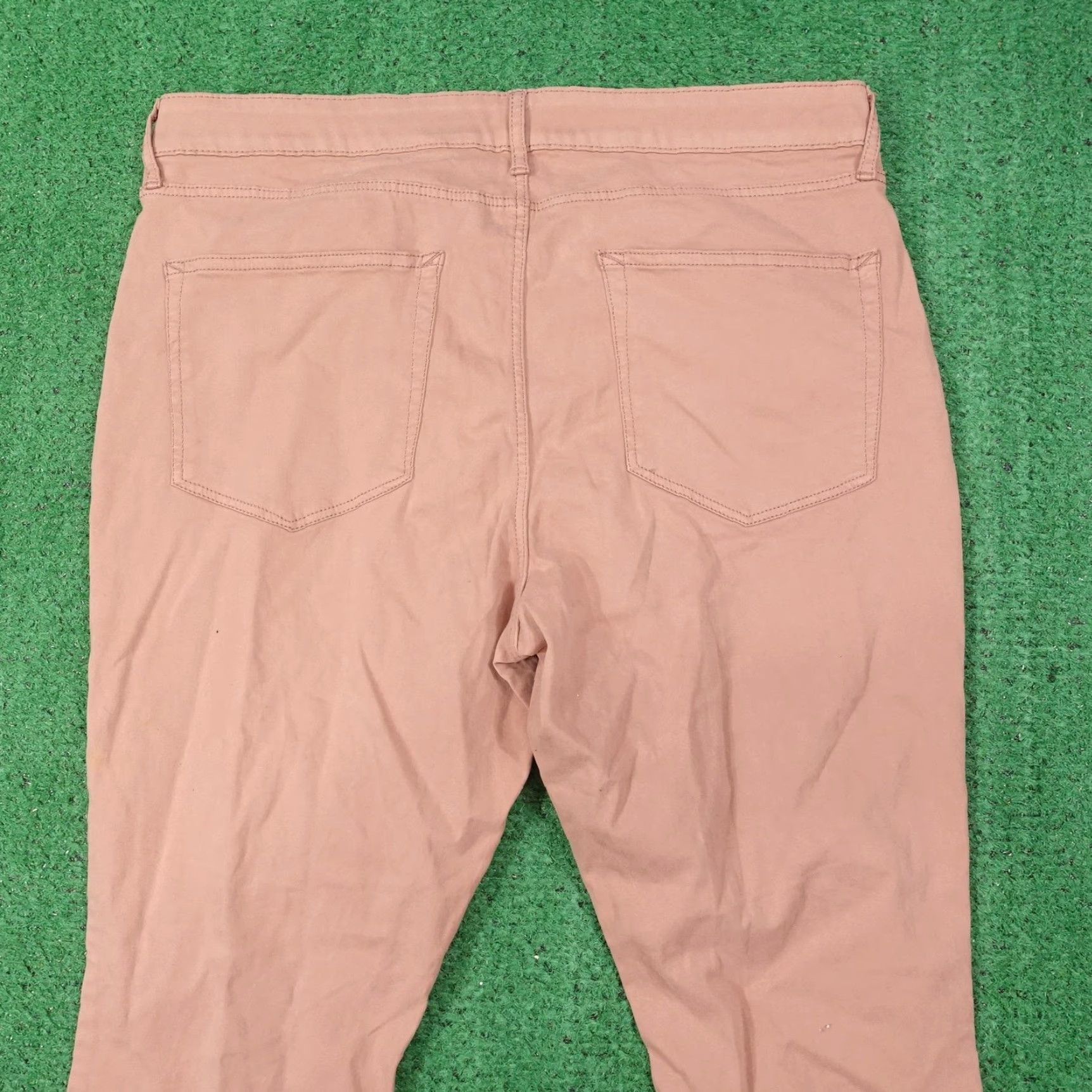 Pinko A.n.a A New Approach Jegging Pants 16 Pink Mid Rise Super Soft Stretch Womens Jeans Leggings Modern Casual Womens 16 Size 38" / US 16 / IT 52 - 7 Thumbnail