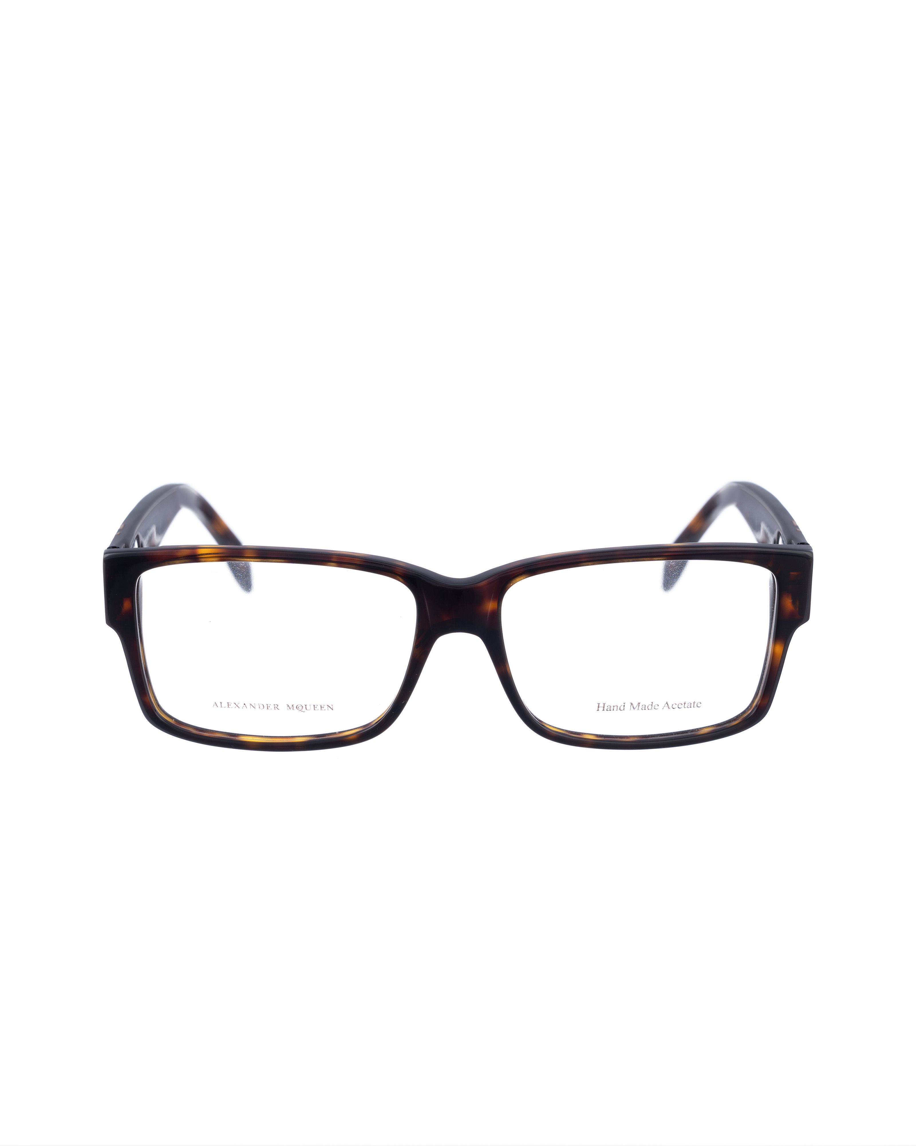 Alexander McQueen 00s Bold Nerdy Havana Glasses