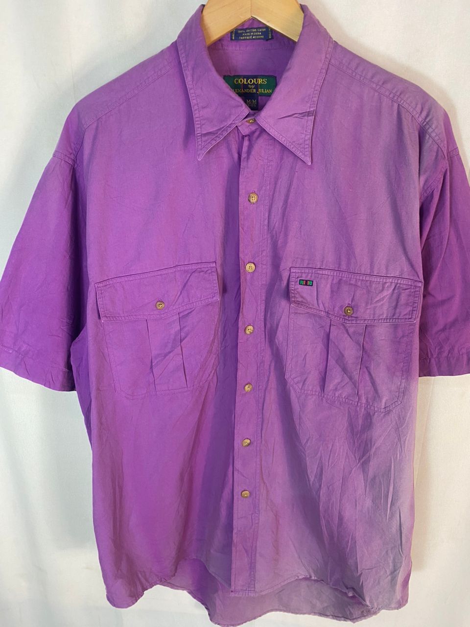 Alexander Julian × Designer Vintage colours by Alexander Julian button up shirt Size US XL / EU 56 / 4 - 4 Thumbnail