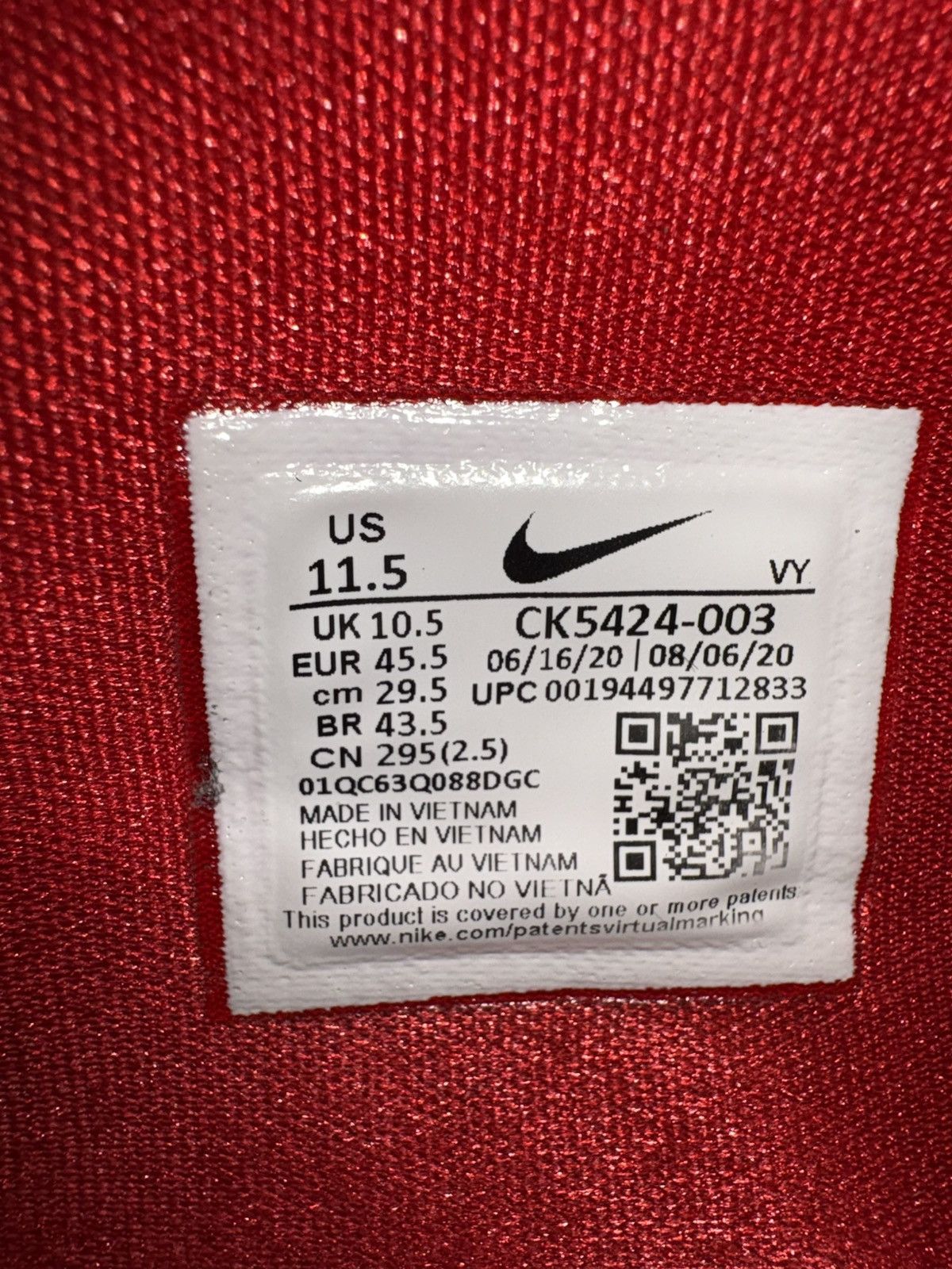 Nike Greek Freak 2 Size US 11.5 / EU 44-45 - 7 Thumbnail