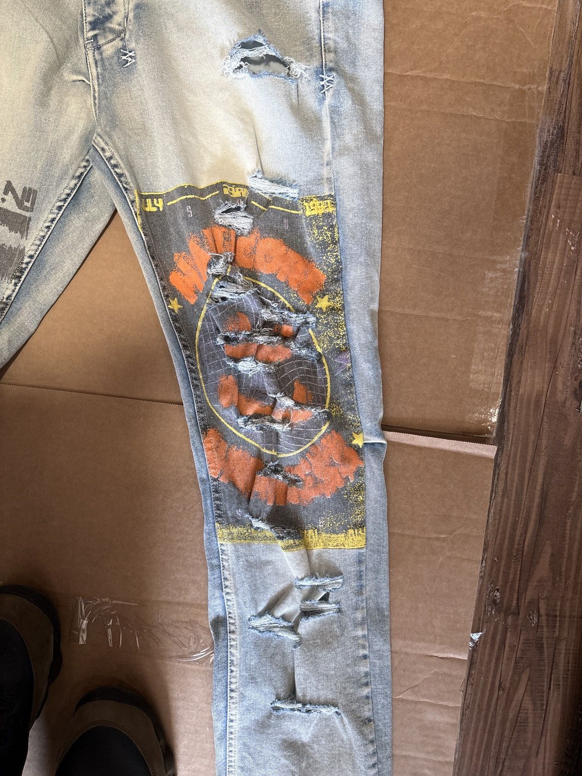 Ksubi Ksubi Ripped Jeans Size US 38 / EU 54 - 6 Thumbnail