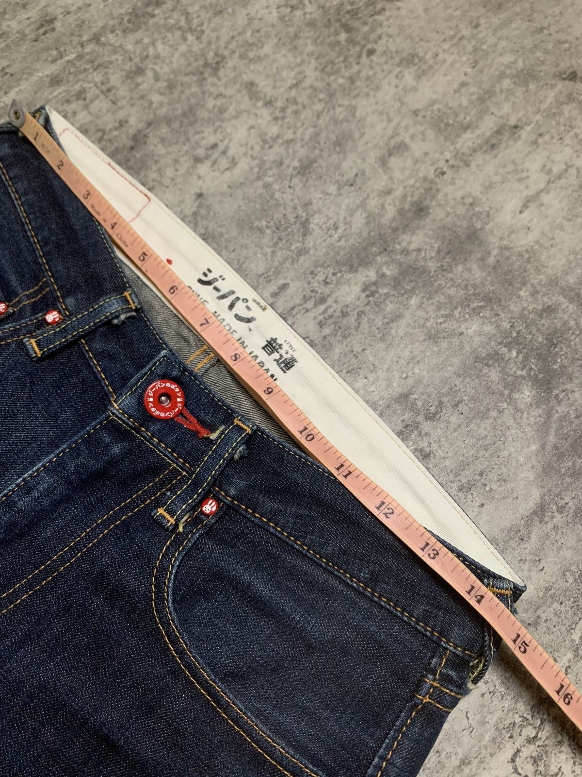 Hysteric Glamour Cune Rabbit Daicock Japanese Deep Indigo Denim Evisu Style Size US 30 / EU 46 - 12 Thumbnail