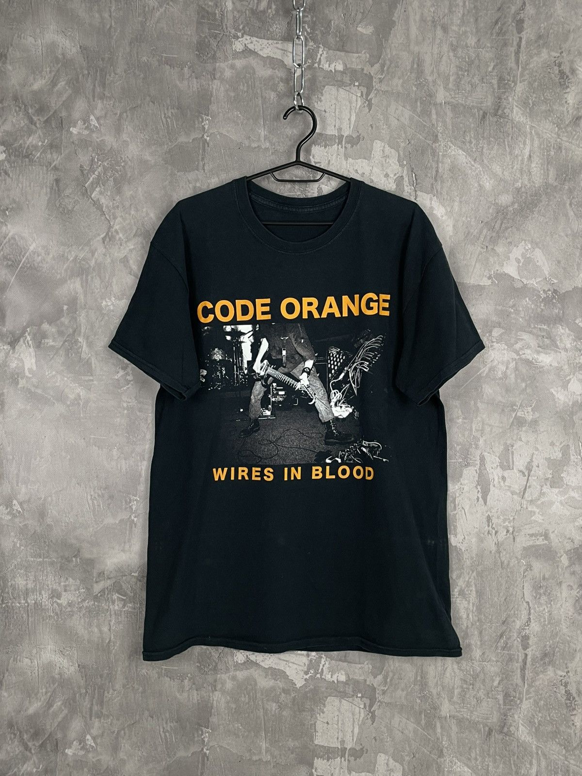Band Tees × Vintage Vintage Code Orange Wires In Blood Straight To The Vein Tee Size US M / EU 48-50 / 2 - 1 Thumbnail