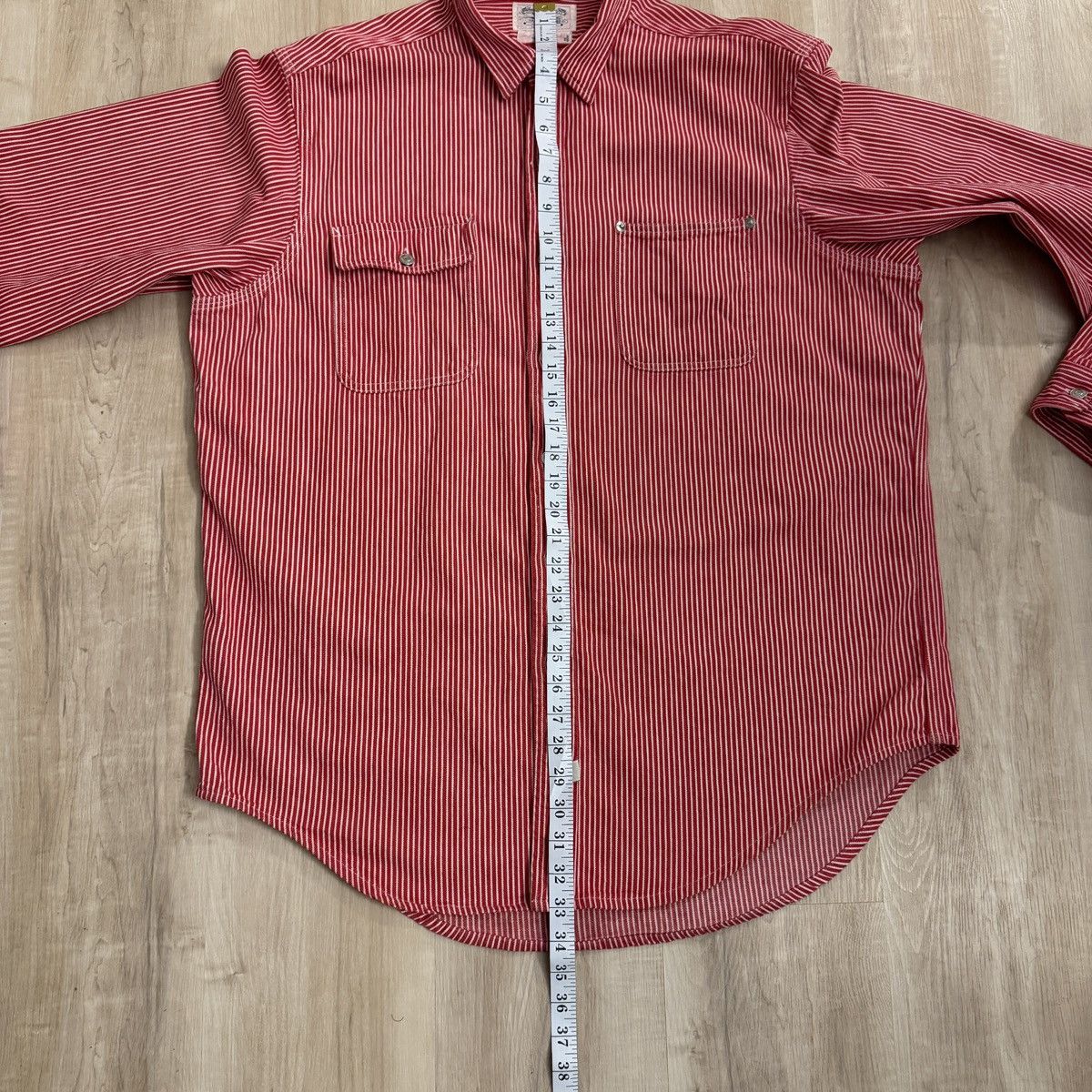 Polo Ralph Lauren Ralph Lauren Authentic Dungarees USA Work Shirt XL Y2K Size US XL / EU 56 / 4 - 8 Thumbnail