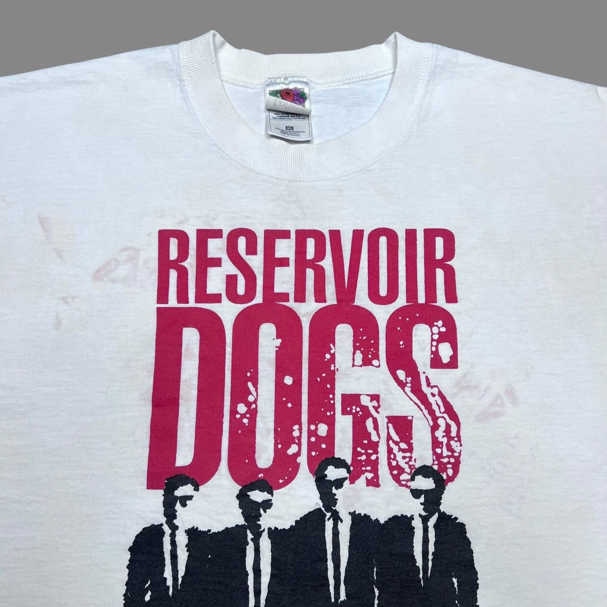 Vintage Vintage 90s Reservoir Dogs Quentin Tarantino Movie Promo Tee Size US XL / EU 56 / 4 - 4 Thumbnail