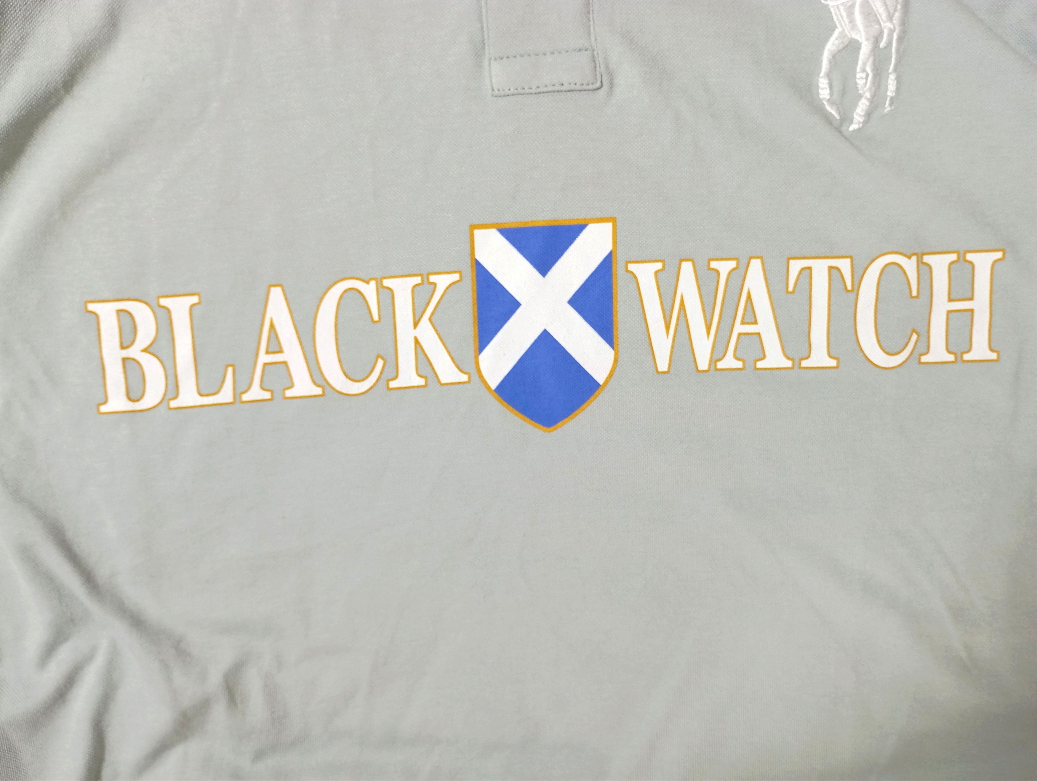 Polo Ralph Lauren × Ralph Lauren × Vintage Polo Ralph Lauren Black Watch #2 Polo Tshirt Size US L / EU 52-54 / 3 - 2 Thumbnail