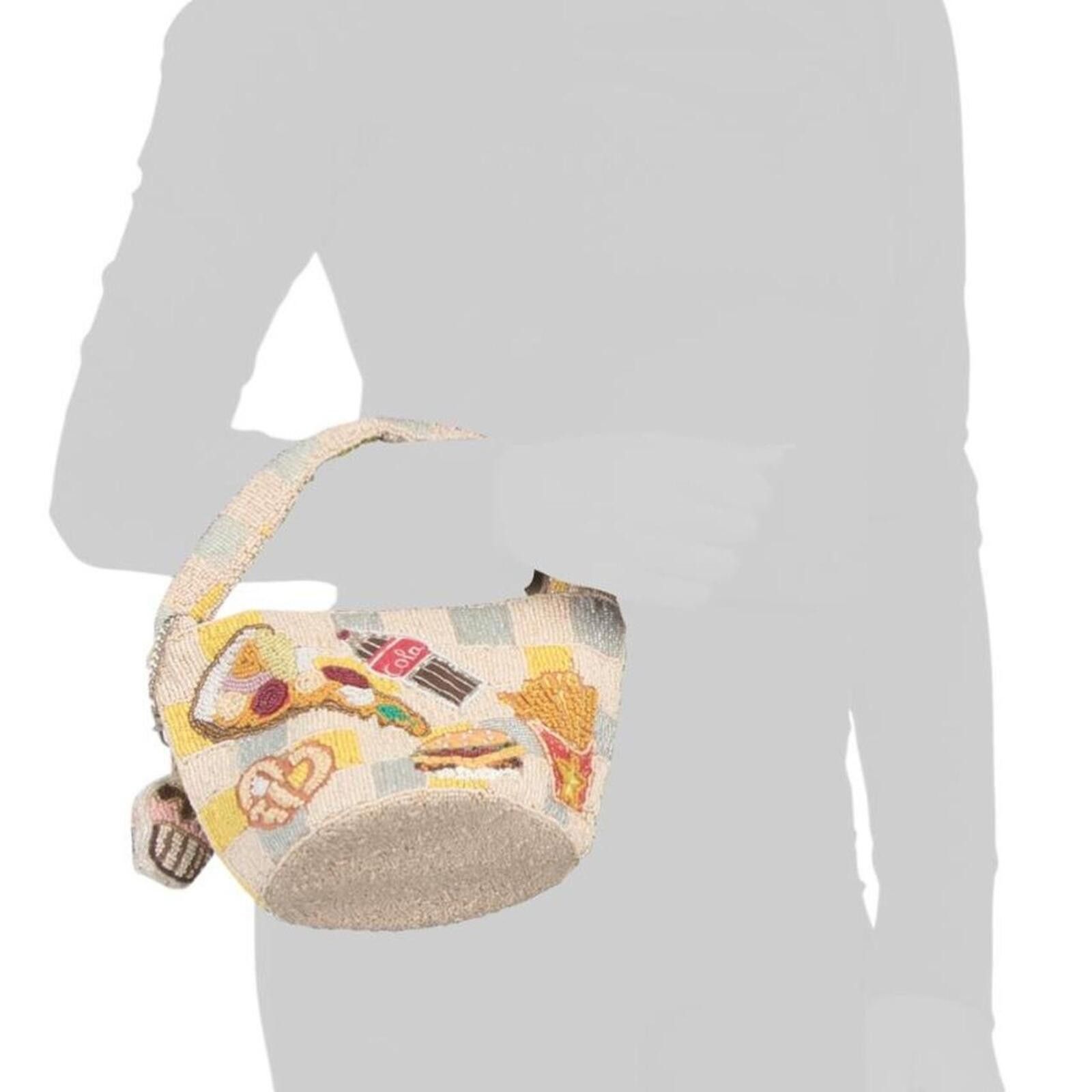 Marsell TikTok Viral Beaded Bag with Food Design Size ONE SIZE - 3 Thumbnail
