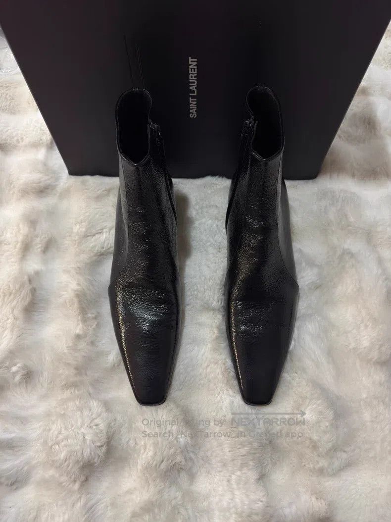 Saint Laurent Paris Saint Laurent Paris Crinkle Boots Men's Boots Size US 8 / EU 41 - 5 Thumbnail