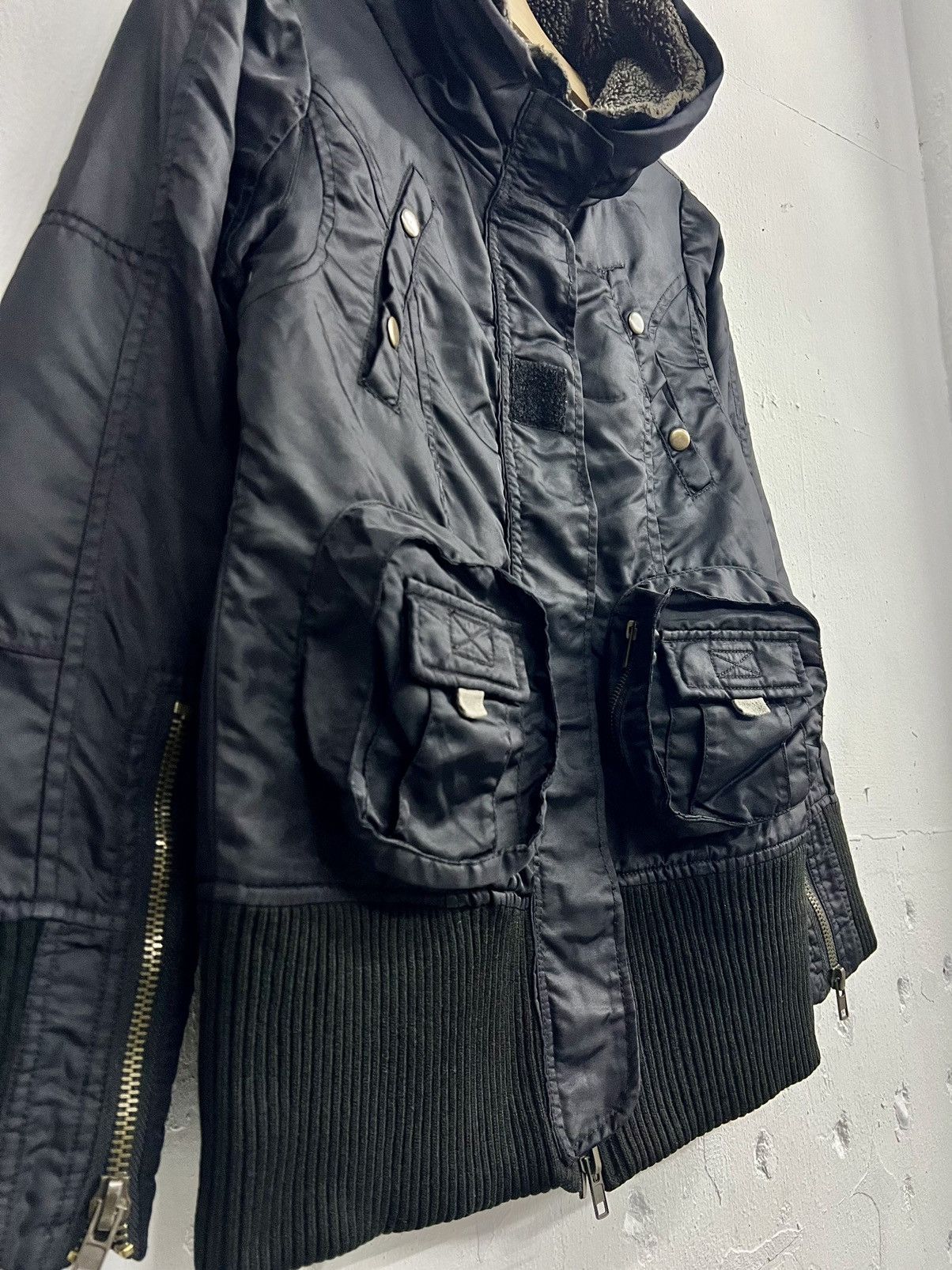 14th Addiction 2000s Lip Service Cargo Multipocket Bono Jacket Size US M / EU 48-50 / 2 - 4 Thumbnail