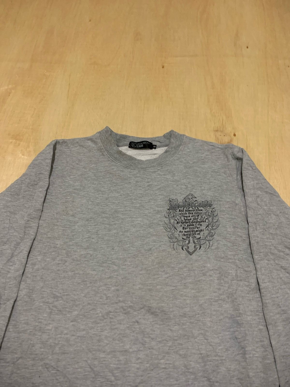 Hysteric Glamour × If Six Was Nine × Japanese Brand Y2k Beaumont Carr Sweatshirt Ifsixwasnine Size US M / EU 48-50 / 2 - 3 Thumbnail