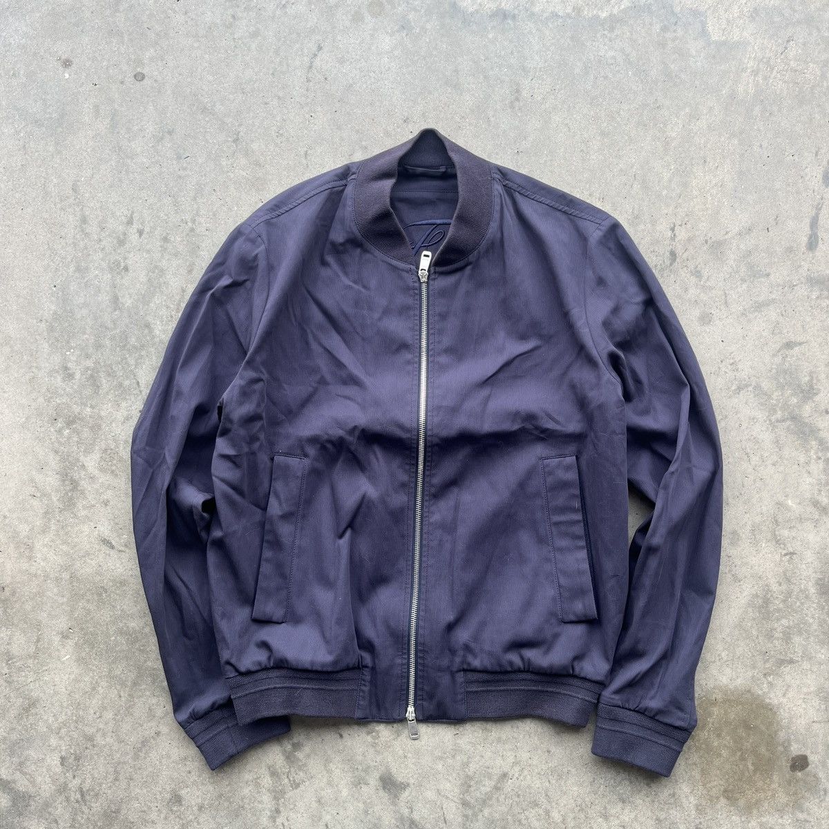 image of Faconnable Fisam Jacket in Navy, Men's (Size Medium)