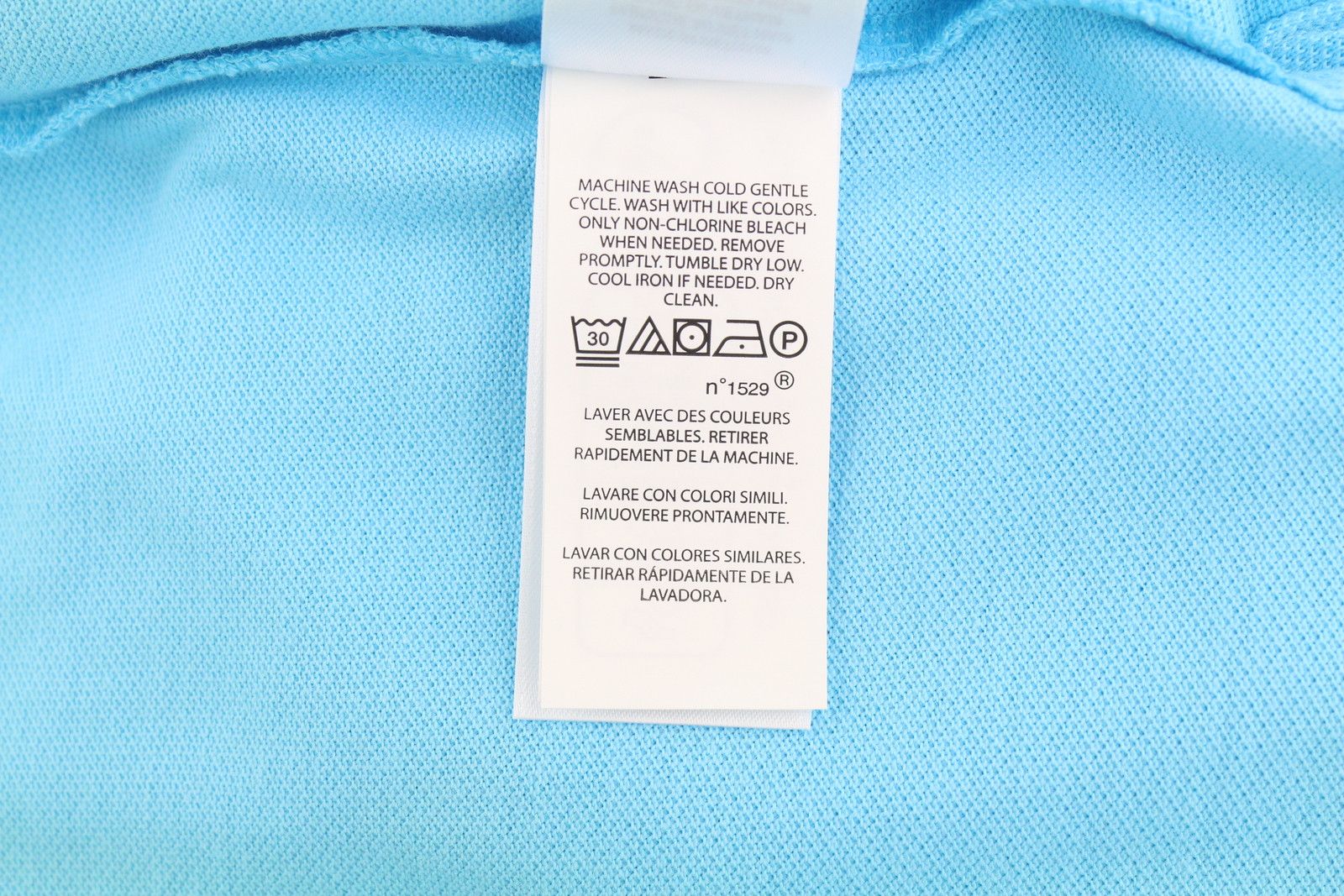 Polo Ralph Lauren SLIM FIT M Blue Short Sleeve Polo Neck T-Shirt 84531 Size US M / EU 48-50 / 2 - 9 Thumbnail