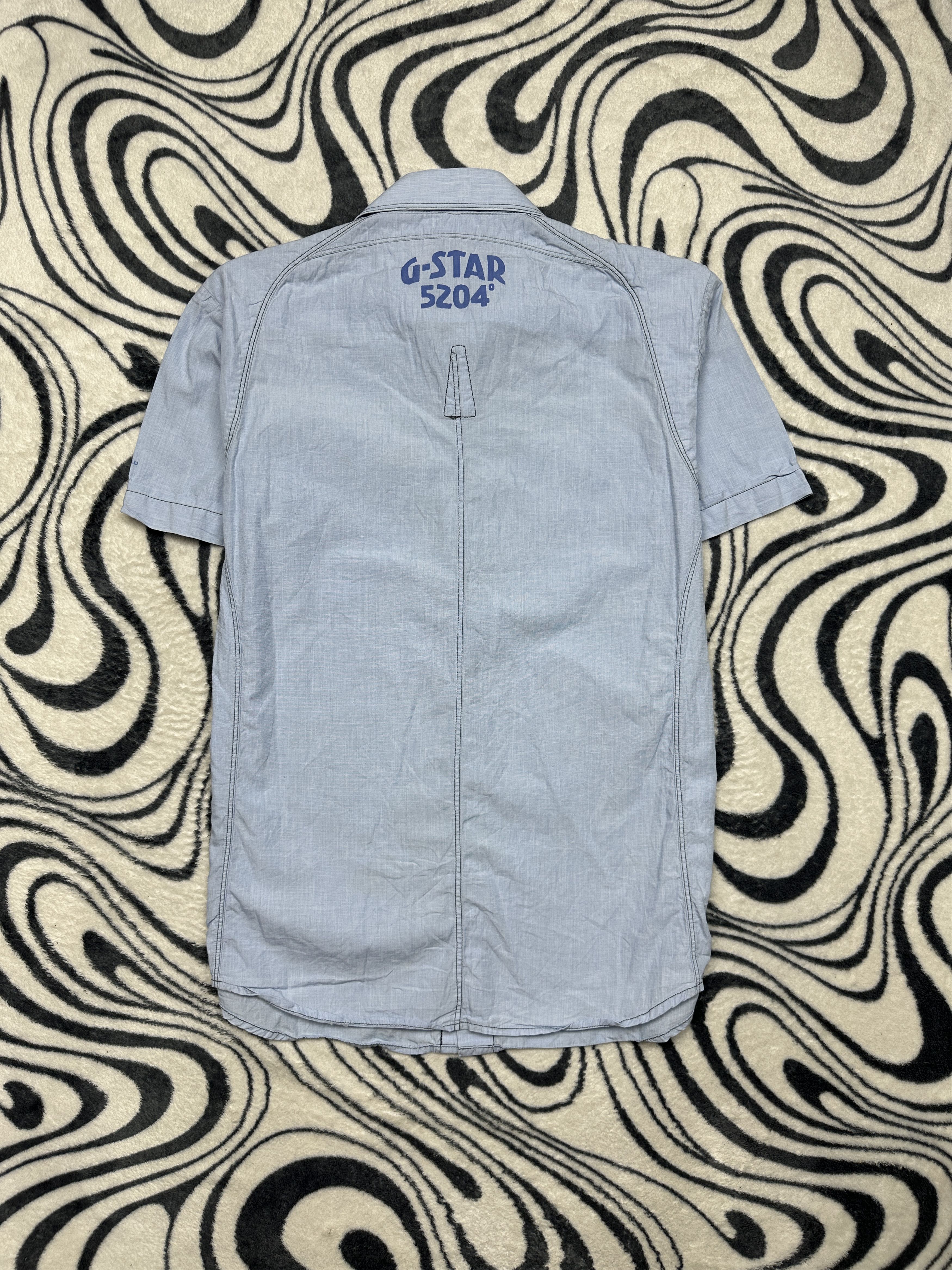G-Star G-Star Raw Vintage Mens Short Sleeve Shirt Size US M / EU 48-50 / 2 - 6 Thumbnail
