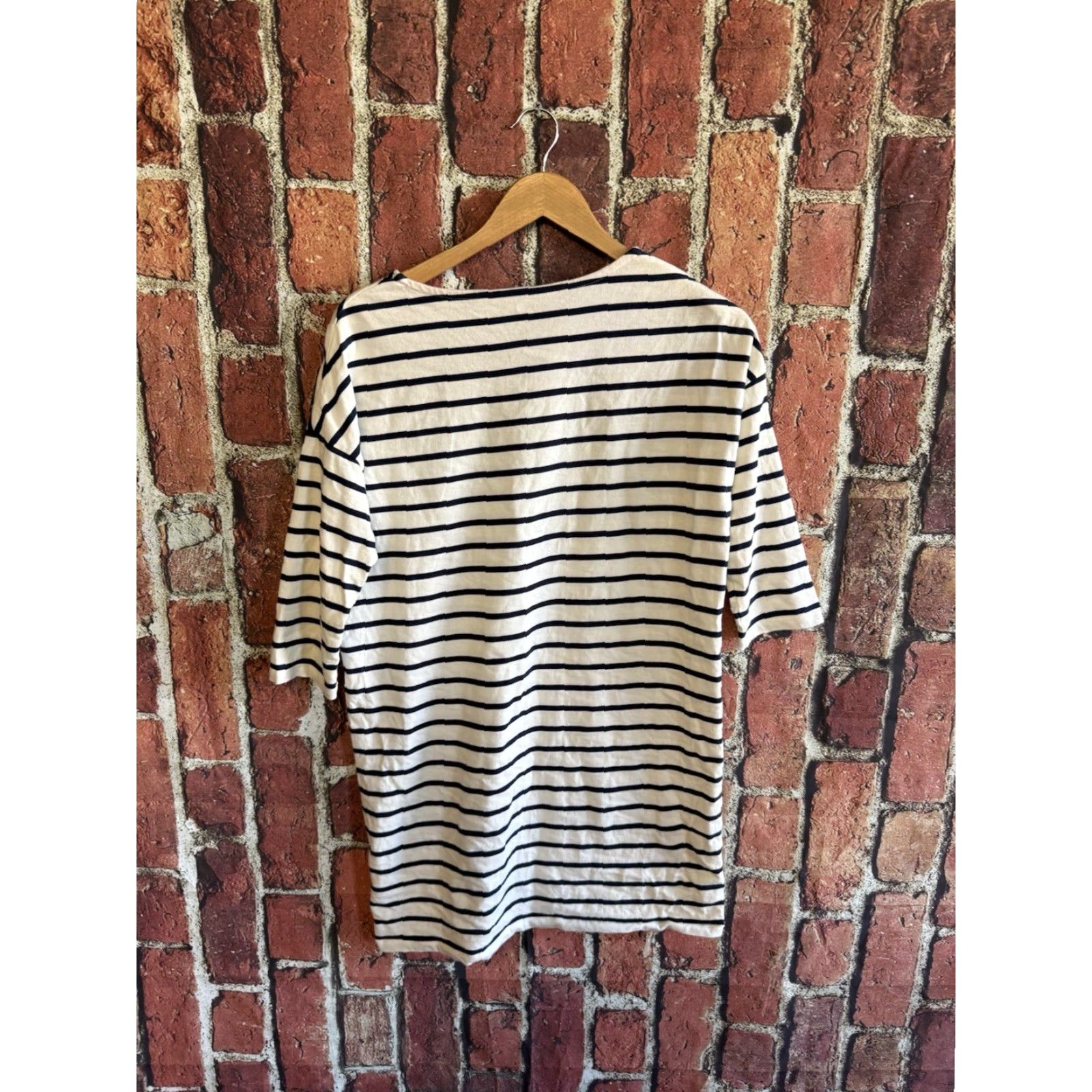 Boden Boden Womens Striped T-Shirt Long Sleeve Shirt Size L White Adults Size L / US 10 / IT 46 - 2 Thumbnail